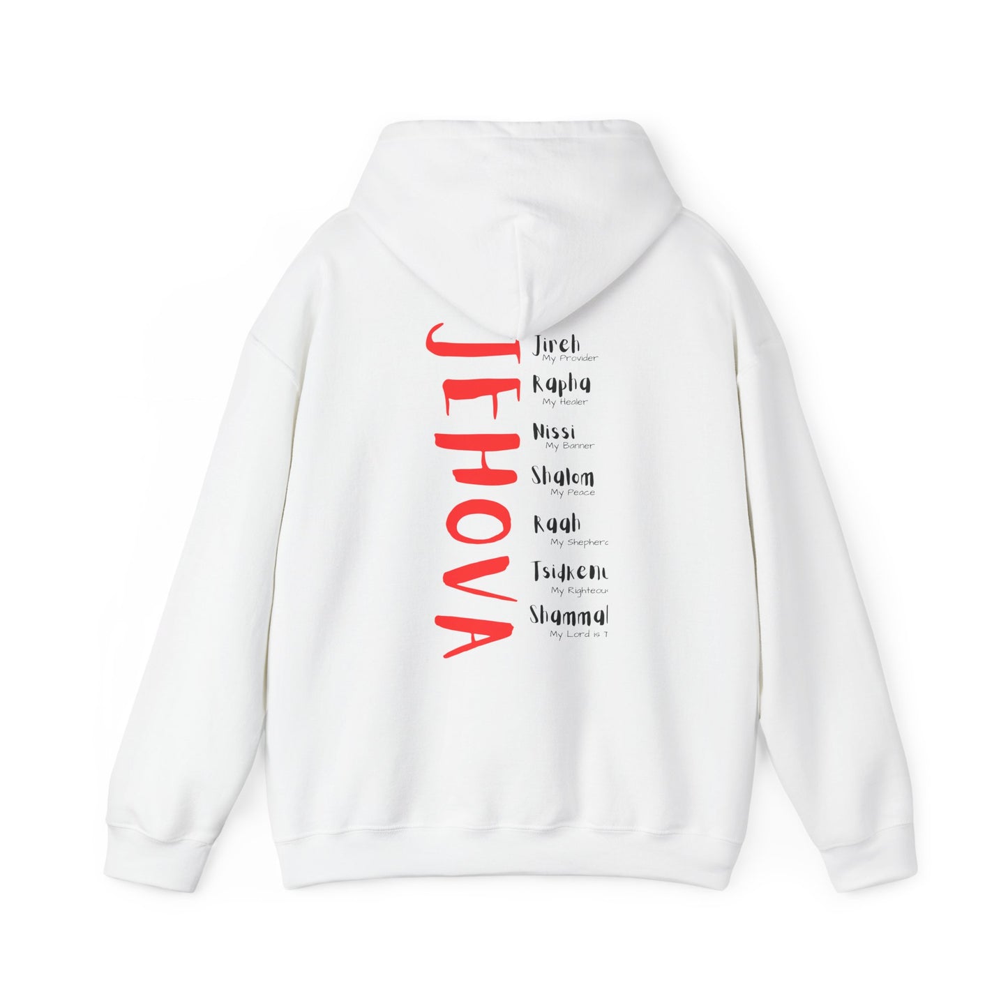 Jehovah Hooded Sweatshirt - Comfort and Spirituality