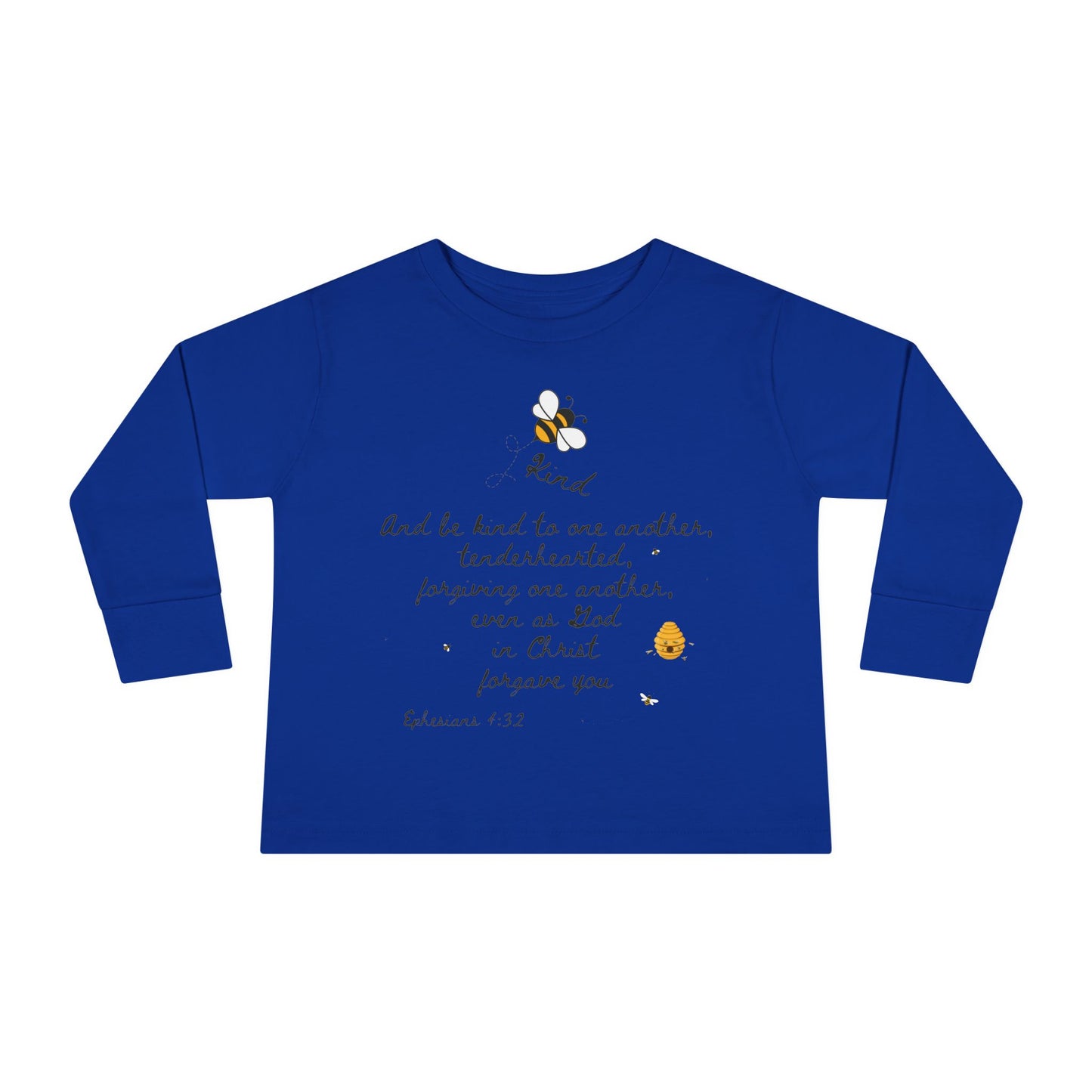 Bee kind Toddler Long Sleeve Tee