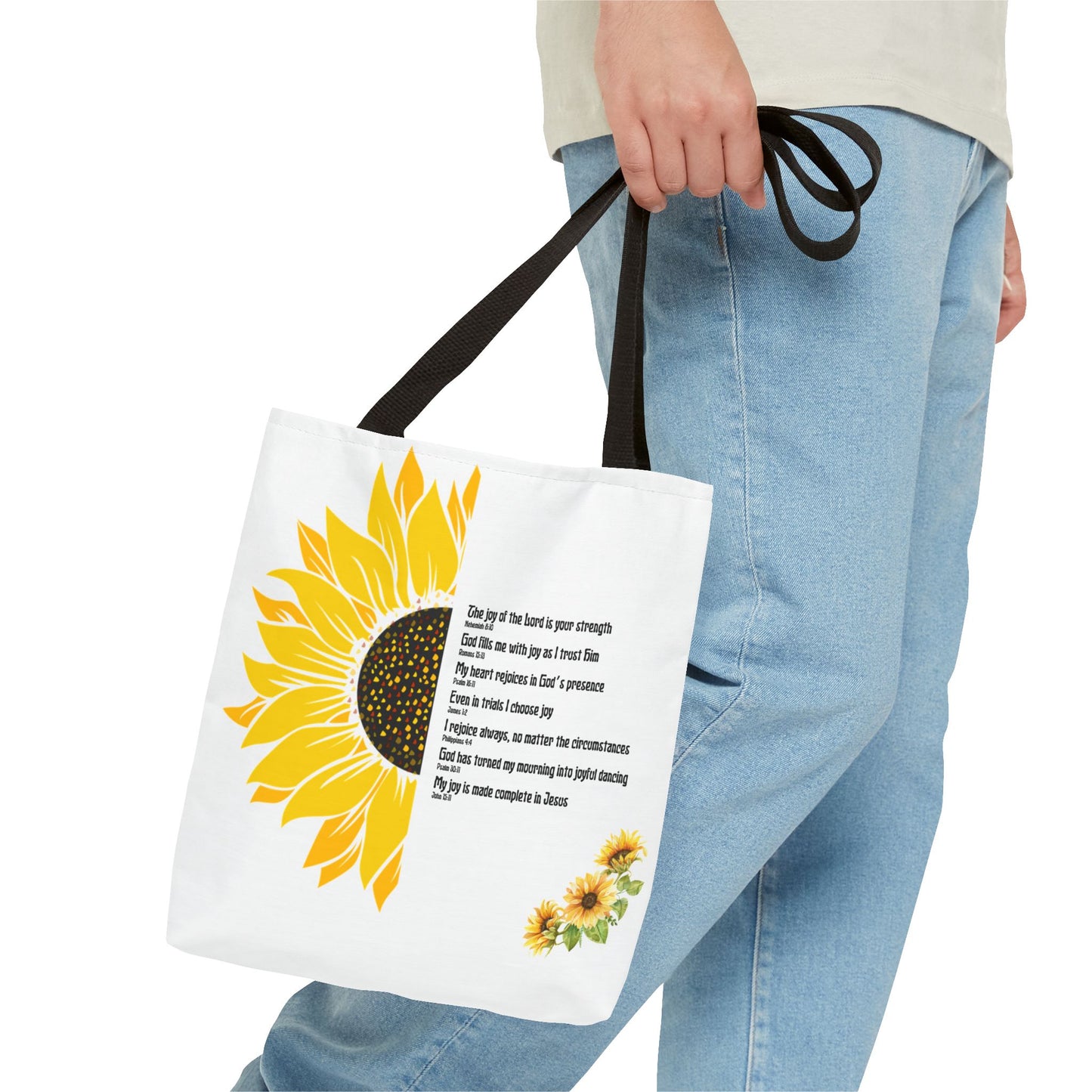 Joy Affirmations Tote Bag