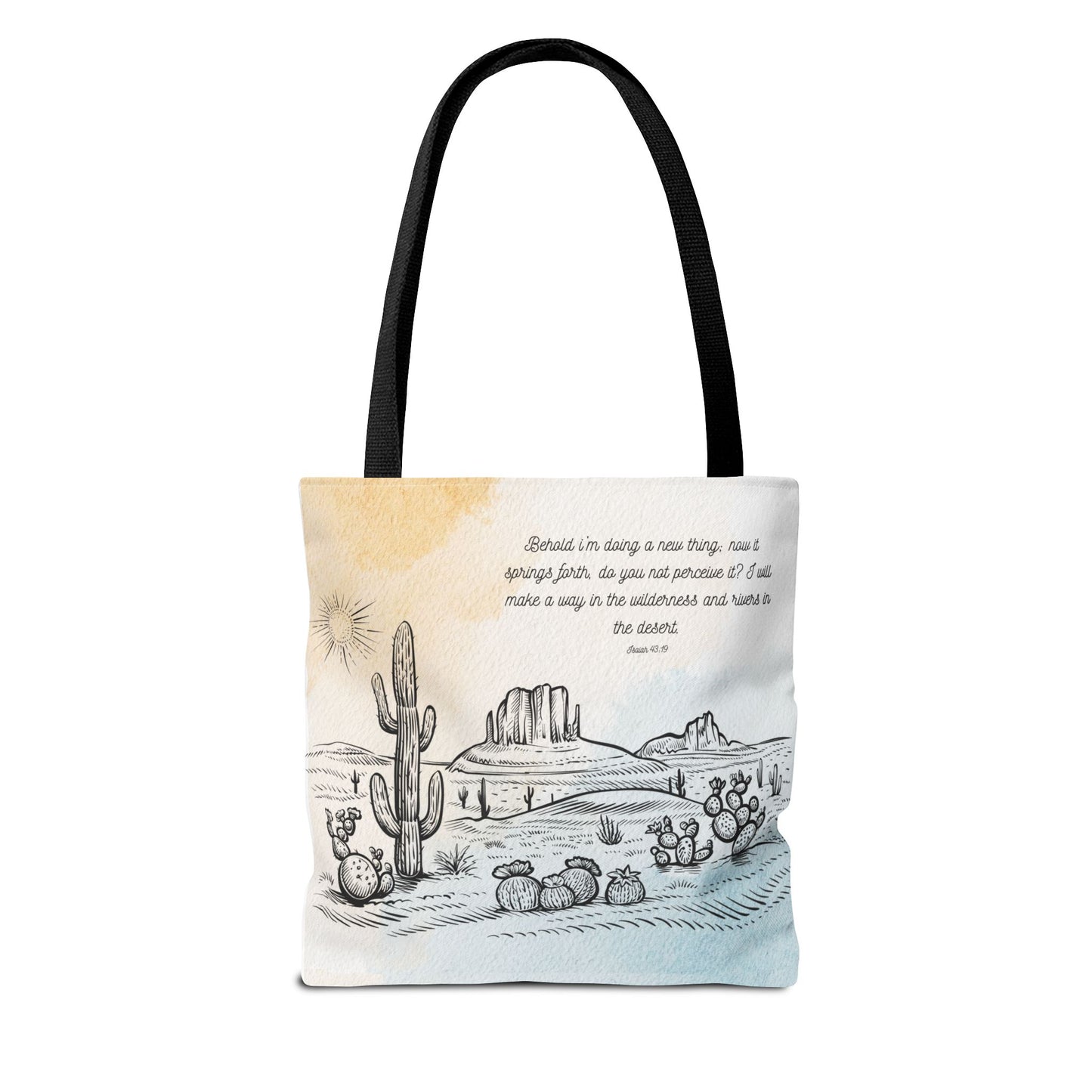 Behold I’m doing a New Thing Tote Bag