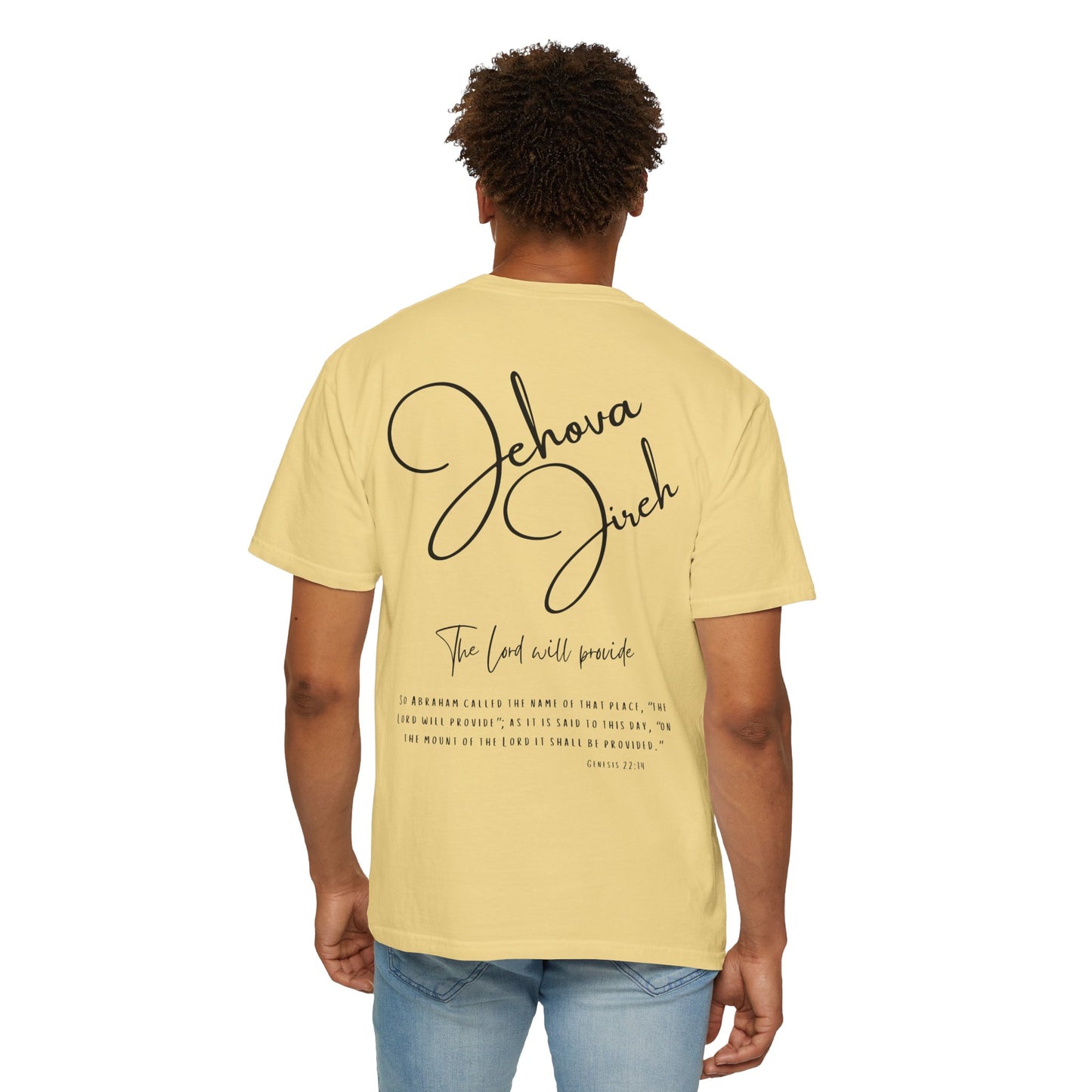 Jehova Jireh T-shirt - Faith Inspired Streetwear