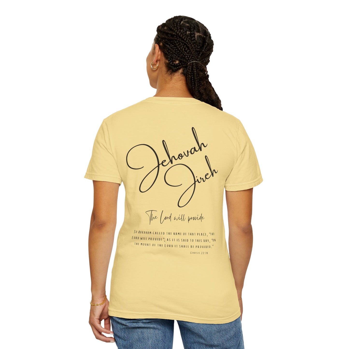 Jehovah Jireh T-shirt - Faith Inspired Streetwear