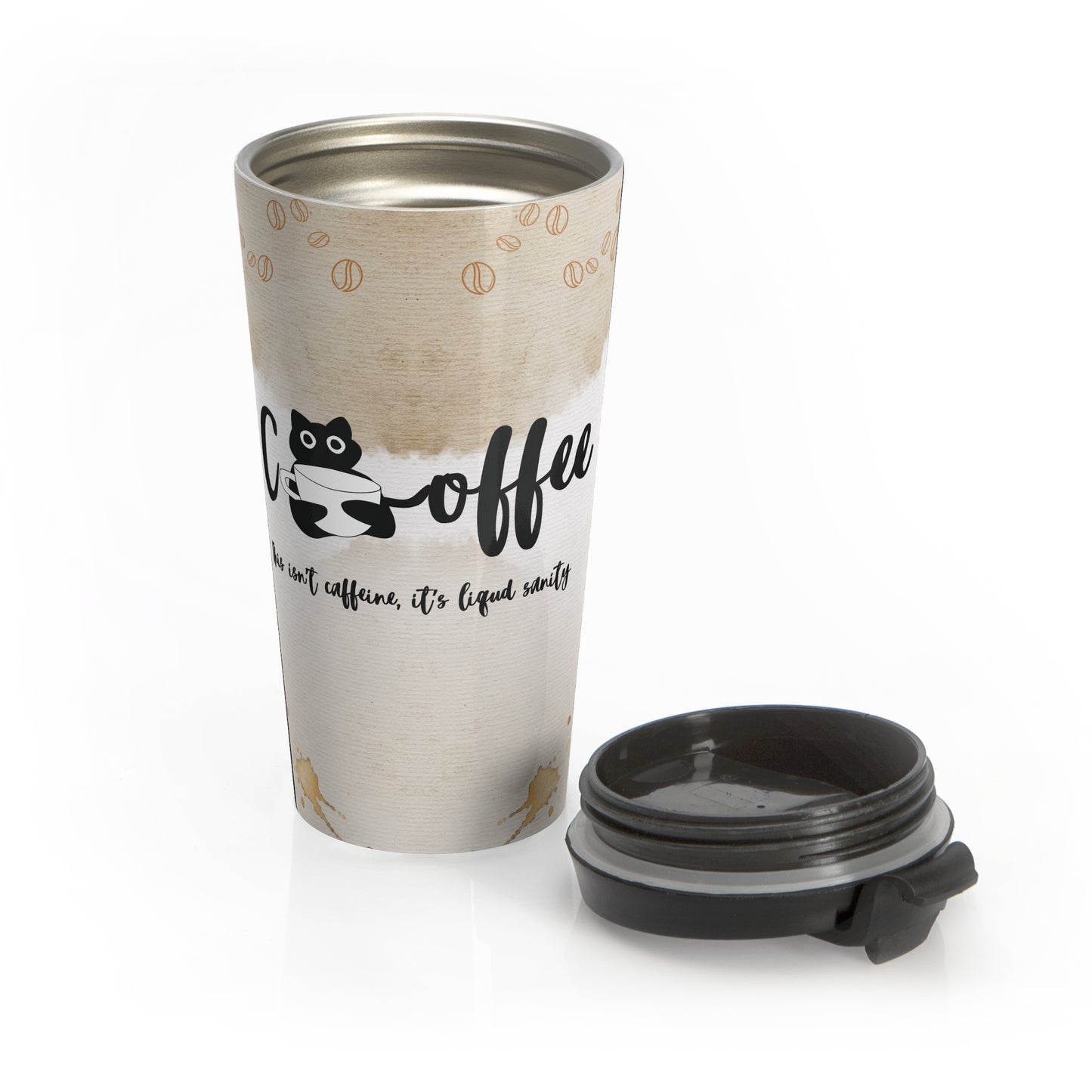 Liquid Sanity Stainless Steel Travel Mug