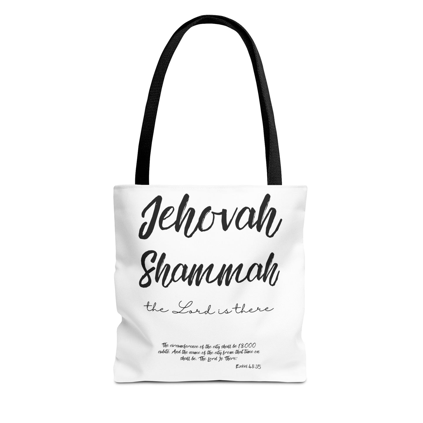 Jehovah Shammah Tote Bag