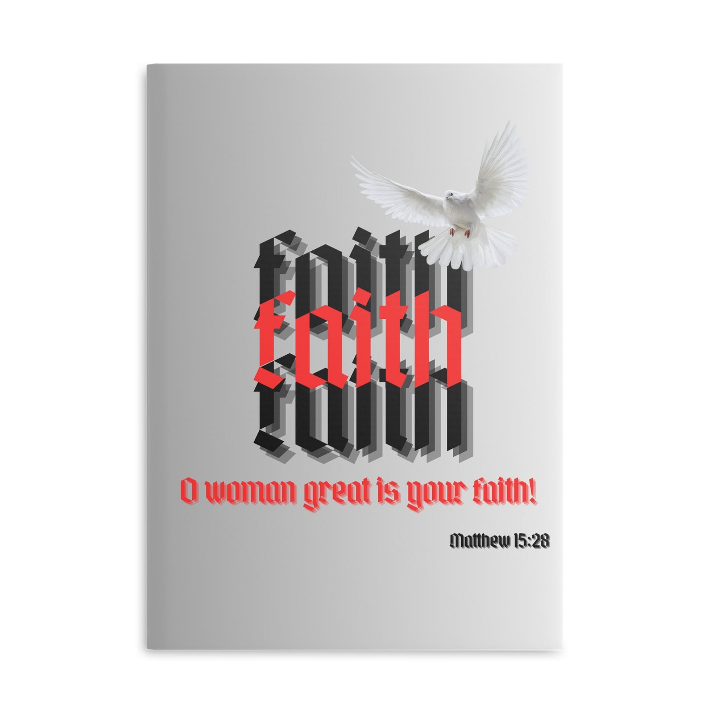 Faith Matthew 15 Hardcover Notebook