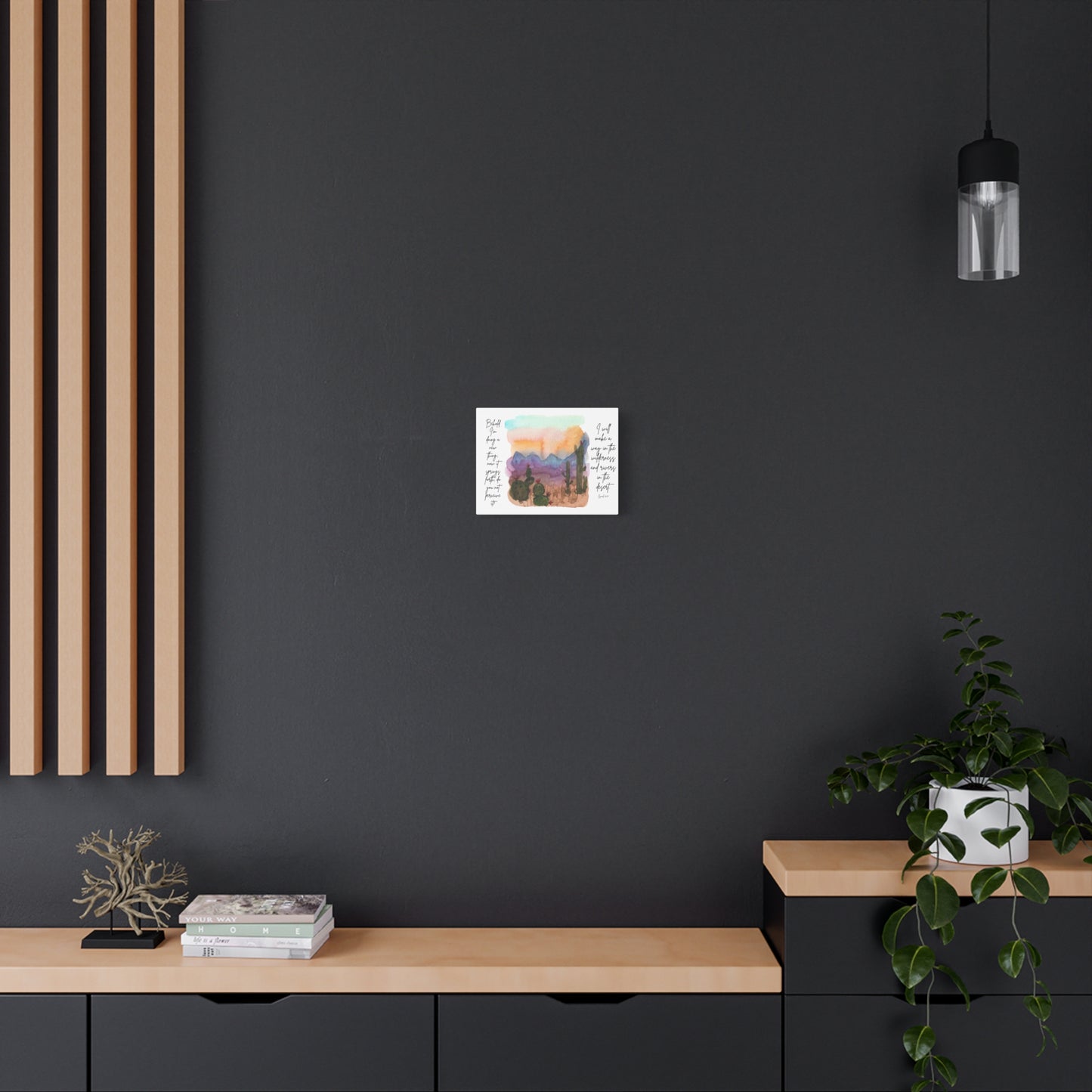 Do you not perceive it Canvas Art