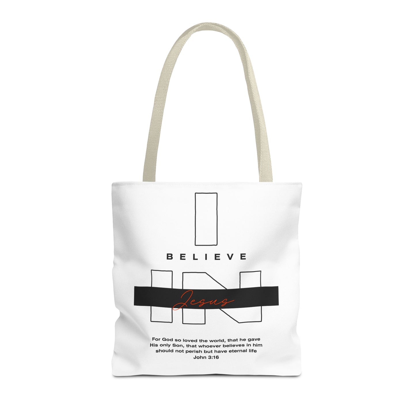I Believe in Jesus Tote Bag