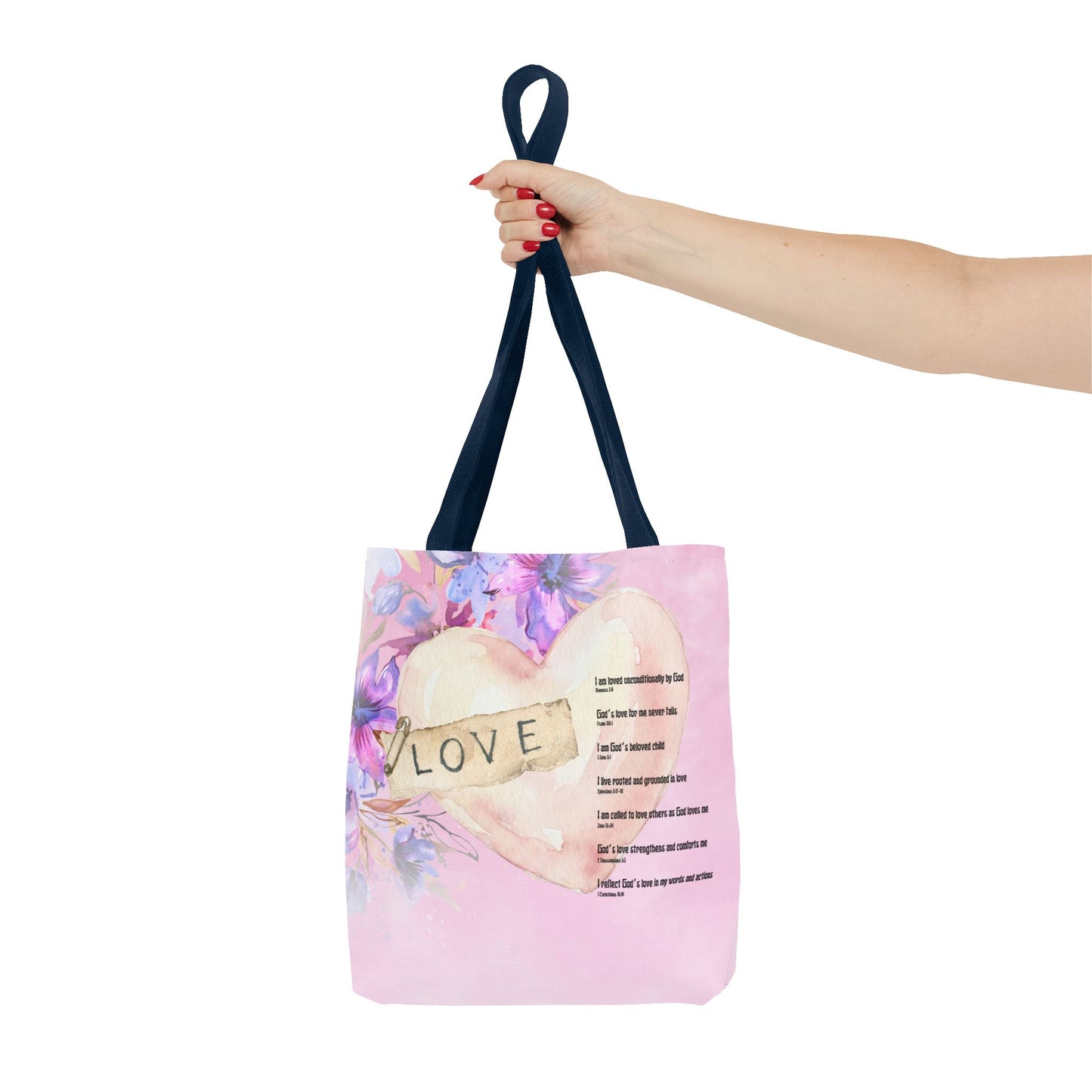 Love Affirmations Tote Bag