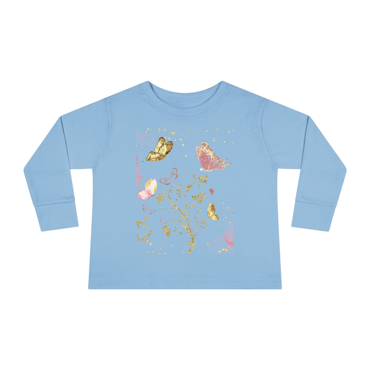 Glittering butterfly Long Sleeve Tee