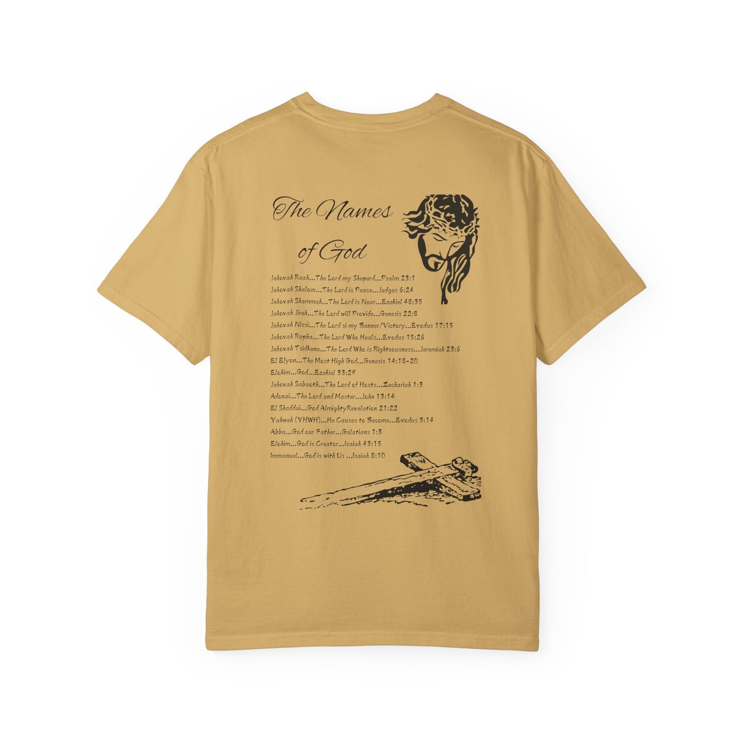Names of God Faith Inspired Streetwear