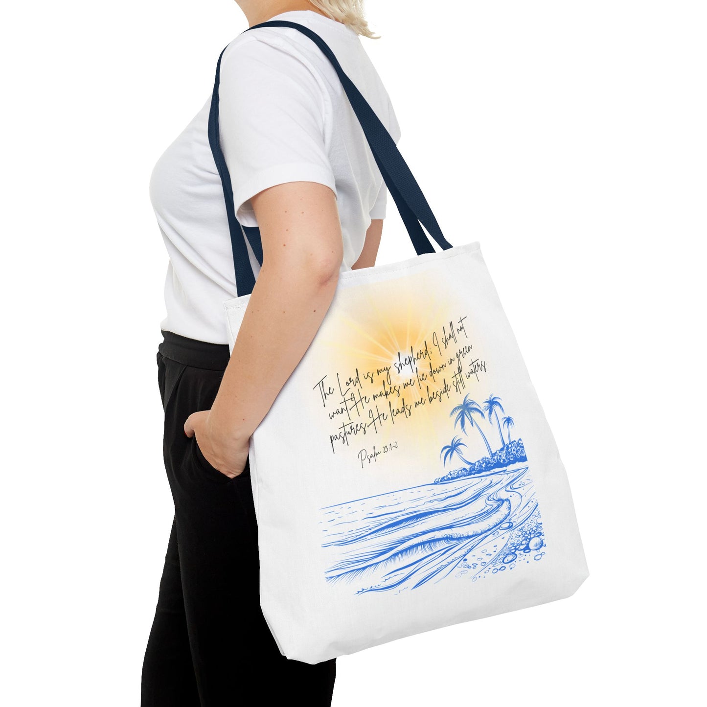 Psalm 23:1 Tote Bag