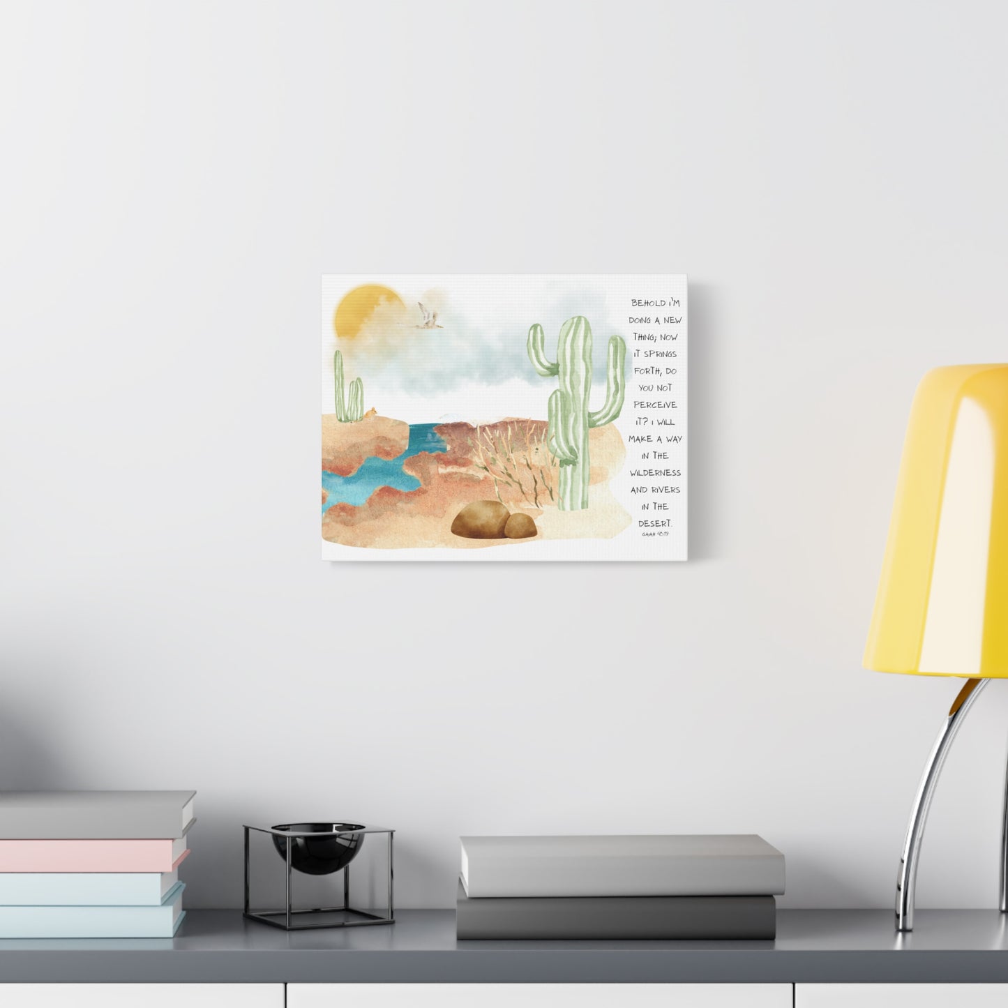 Isaiah 43:19 Canvas Art