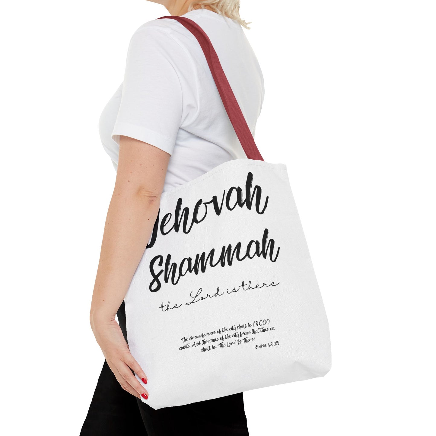 Jehovah Shammah Tote Bag