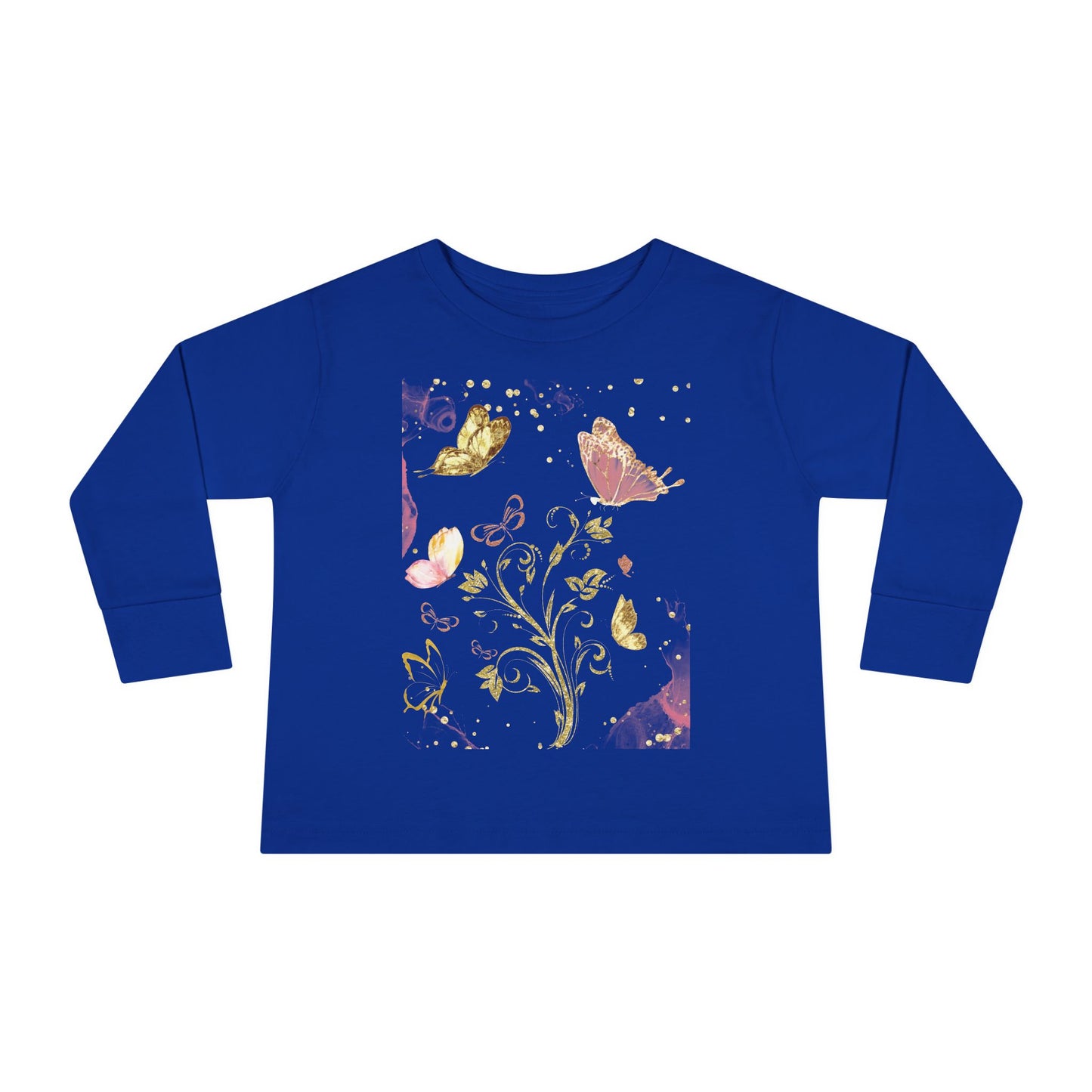 Glittering butterfly Long Sleeve Tee