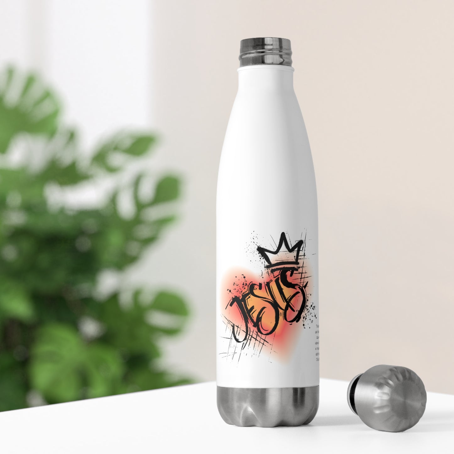 King Jesus 20oz Insulated Water Bottle