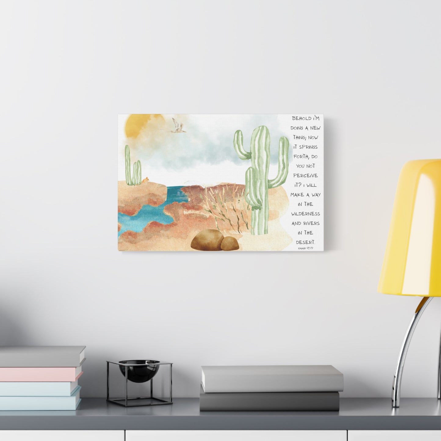 Isaiah 43:19 Canvas Art