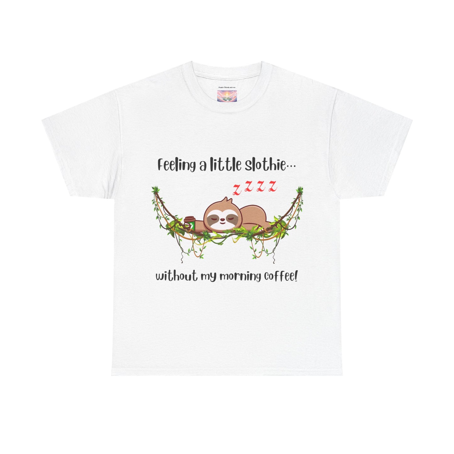 Feeling Slothie Heavy Cotton Tee