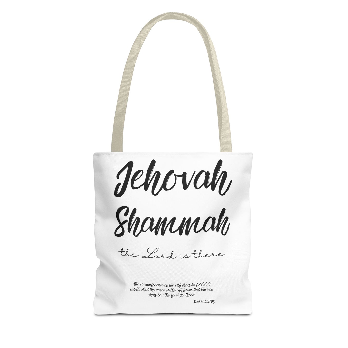 Jehovah Shammah Tote Bag