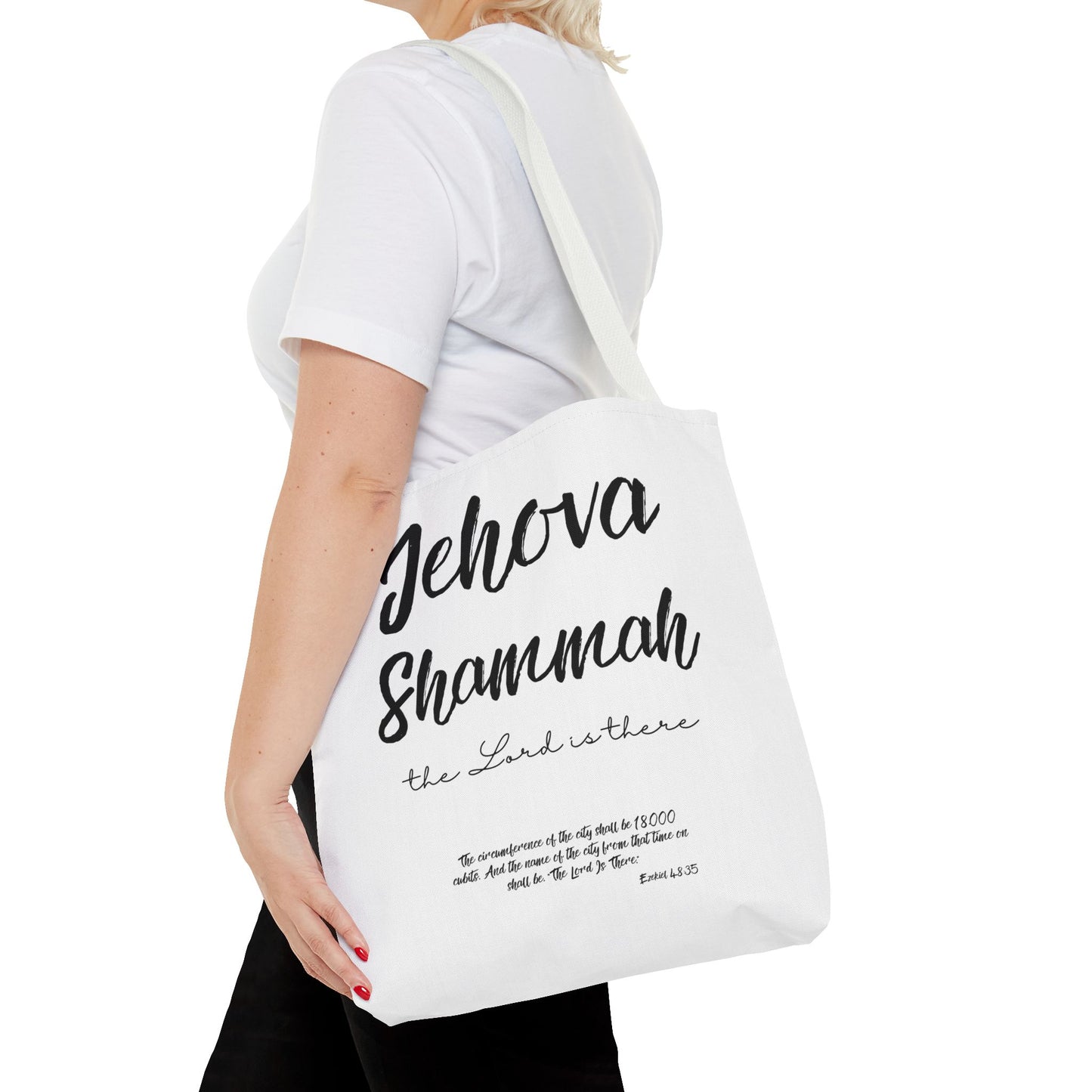 Jehova Shammah Tote Bag