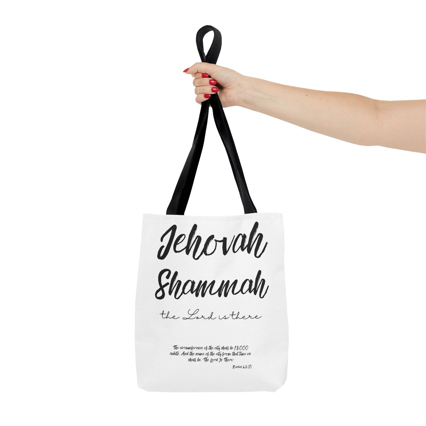 Jehovah Shammah Tote Bag