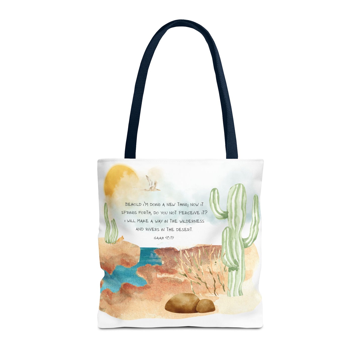 Isaiah 43:19 Tote Bag