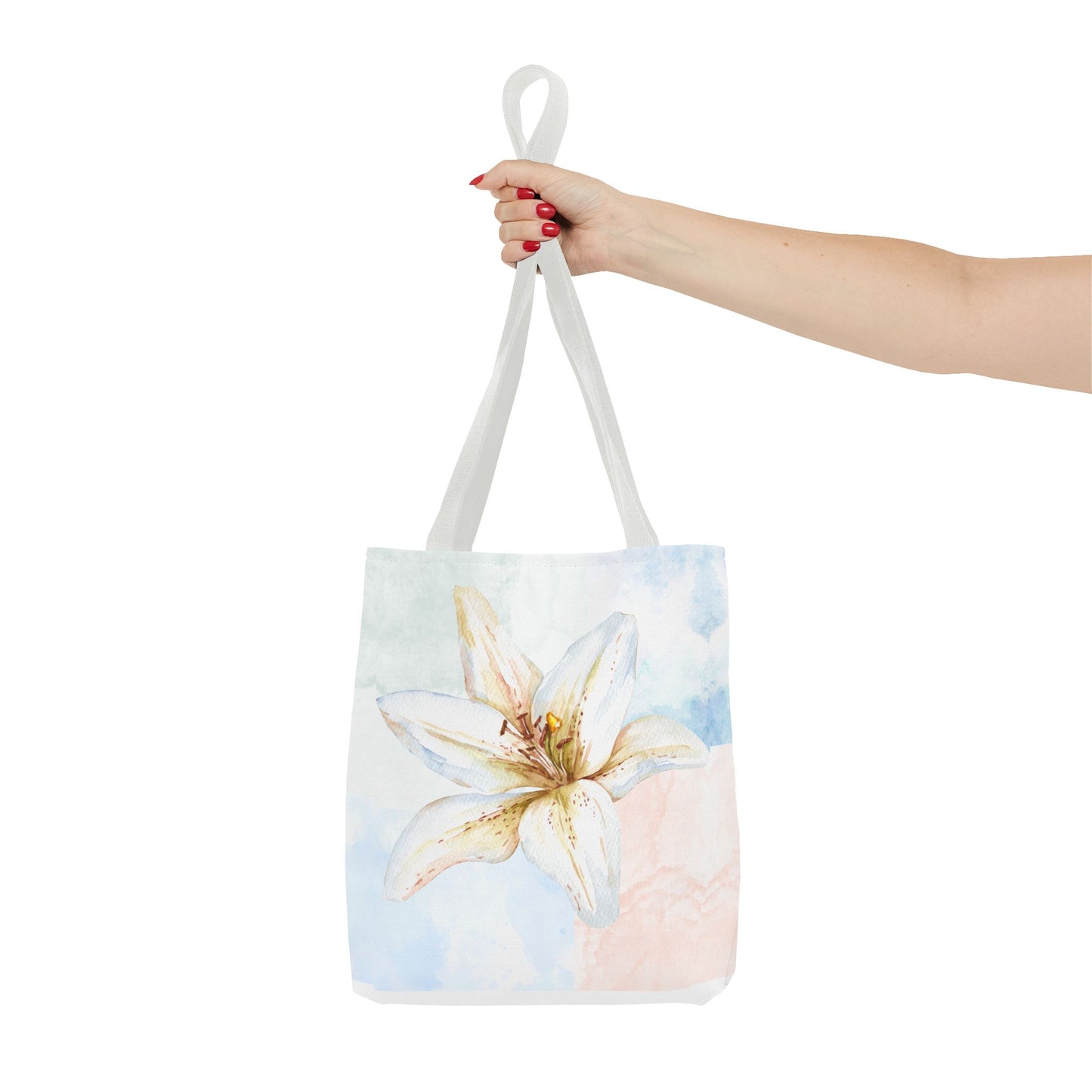 White Lily Tote Bag