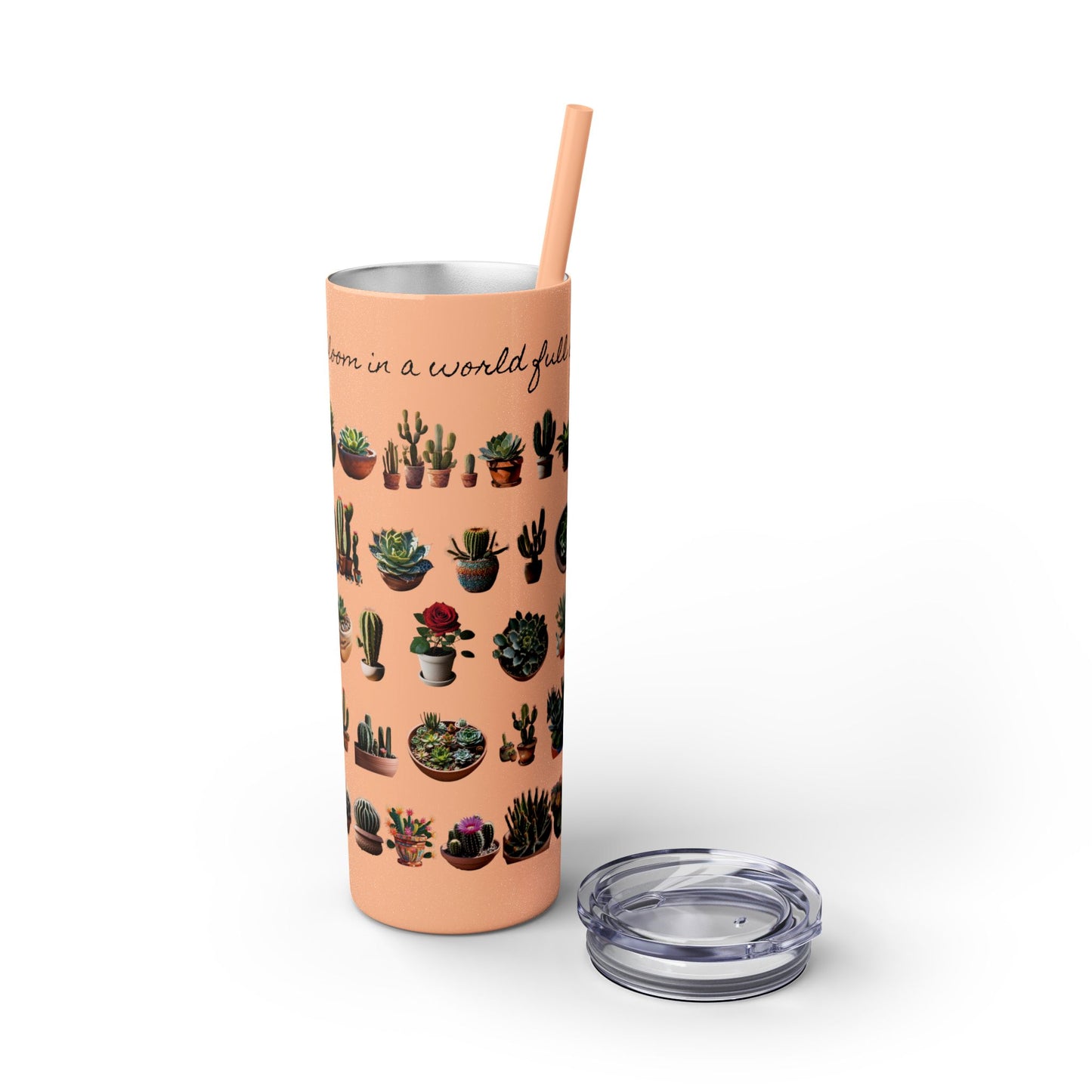 Dare to Bloom Tumbler Cup