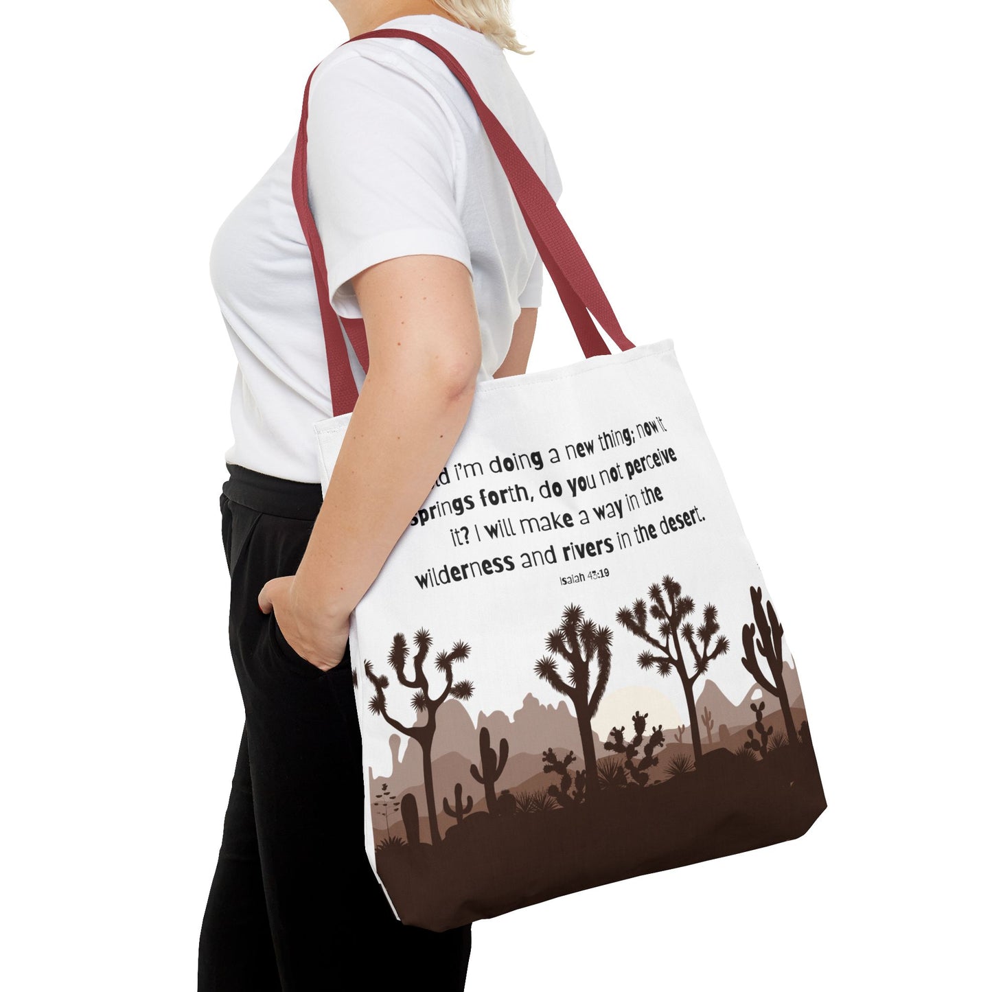 Rivers in the Desert Tote Bag