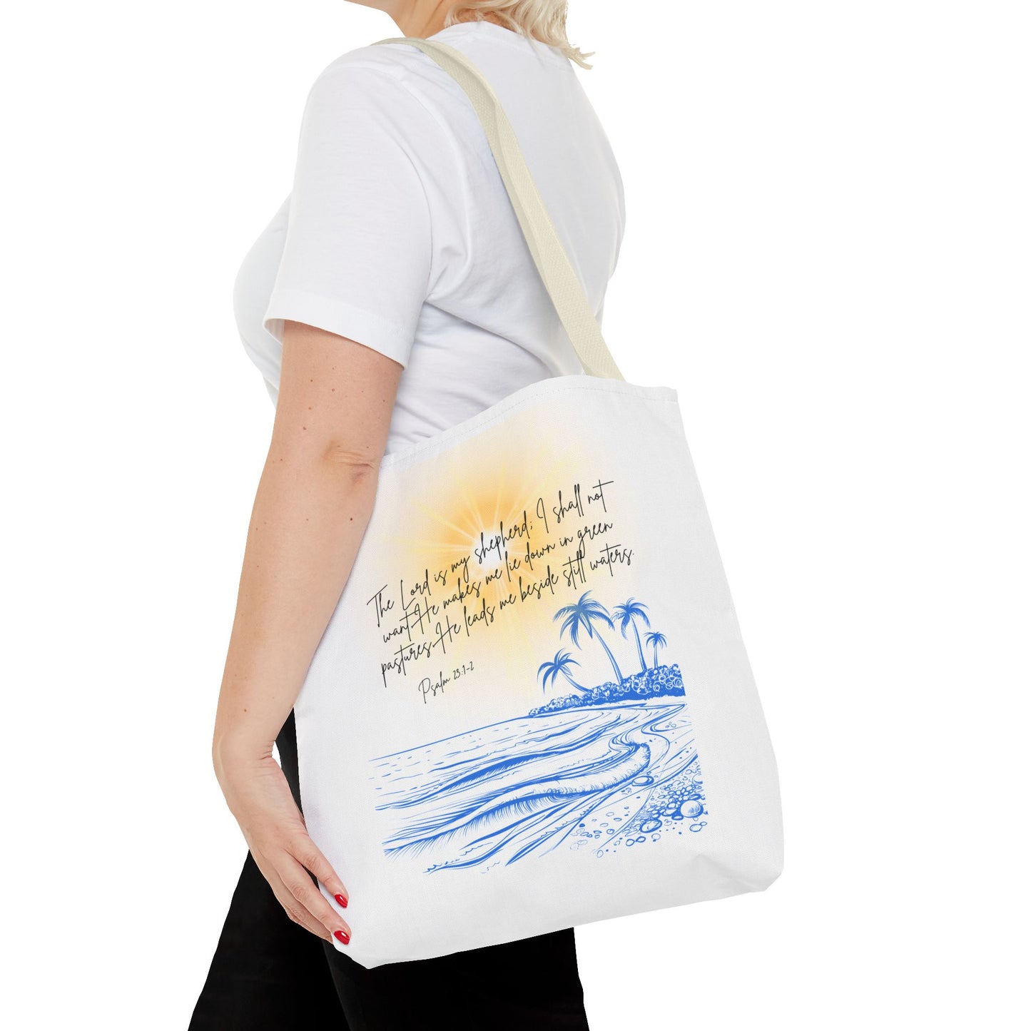 Psalm 23:1 Tote Bag