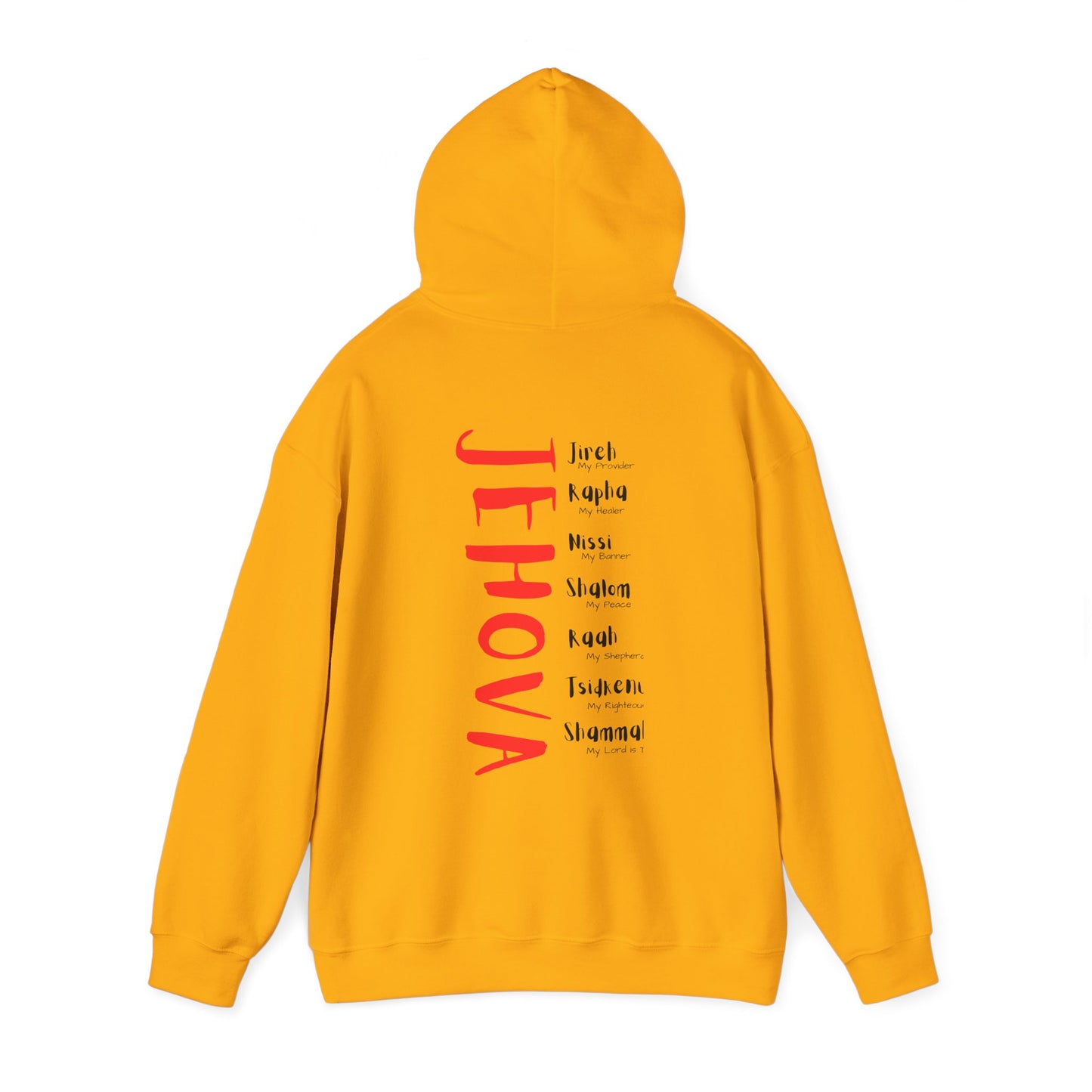 Jehovah Hooded Sweatshirt - Comfort and Spirituality