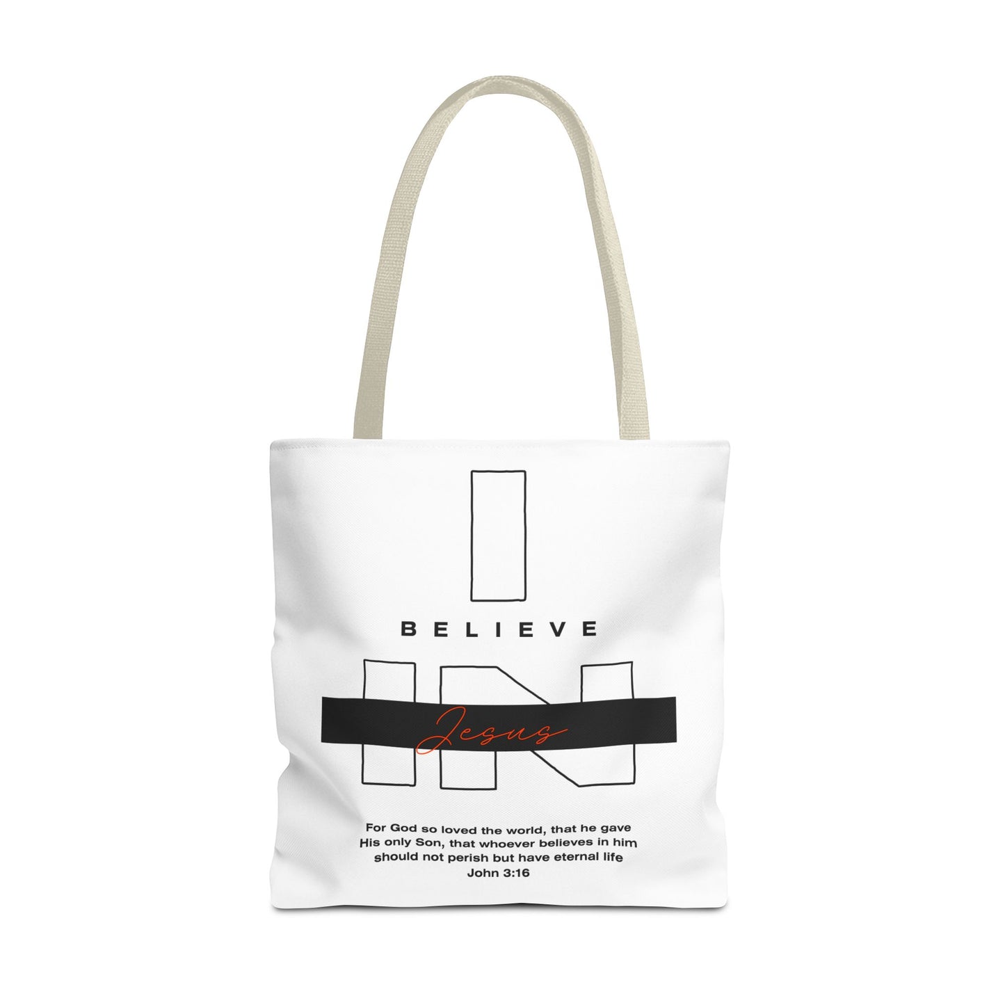 I Believe in Jesus Tote Bag