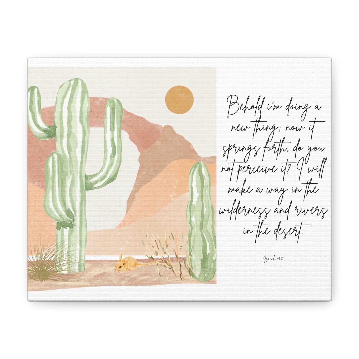 A New thing Canvas Art