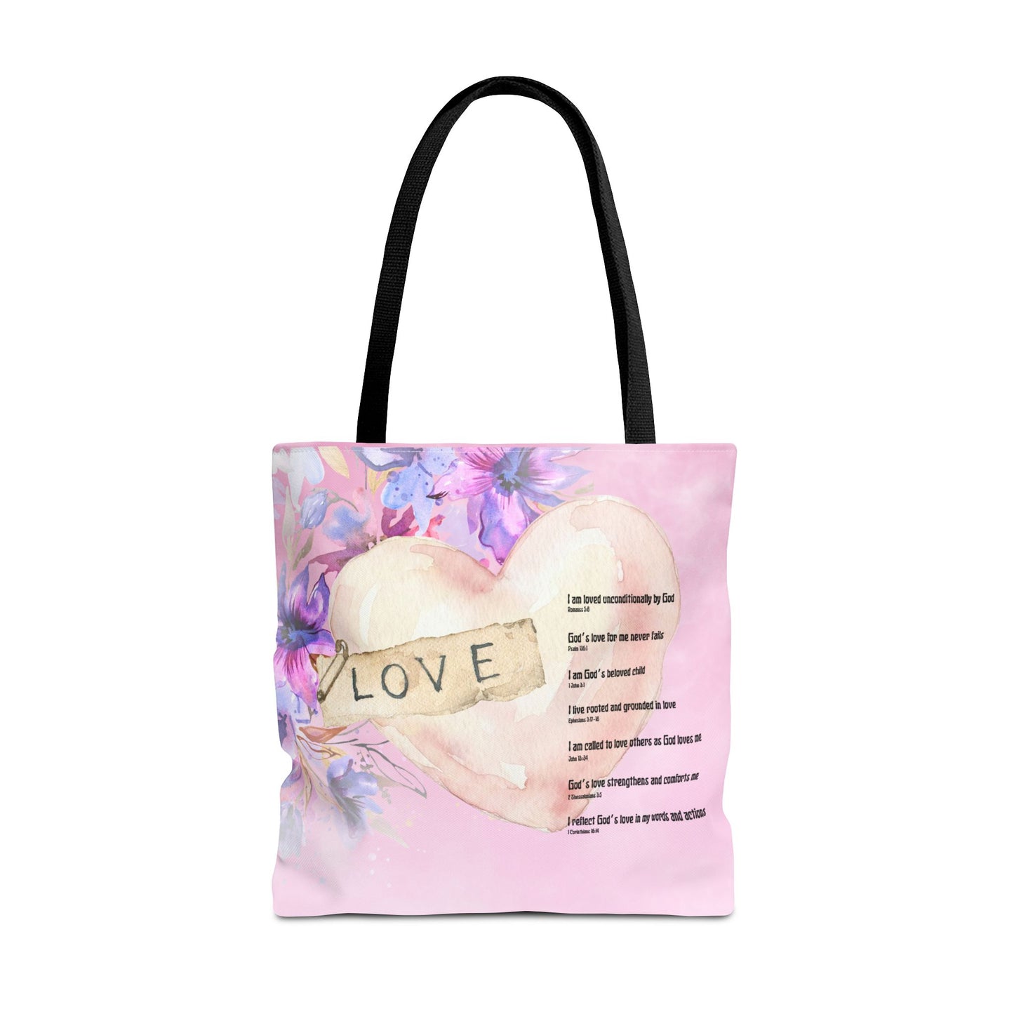 Love Affirmations Tote Bag