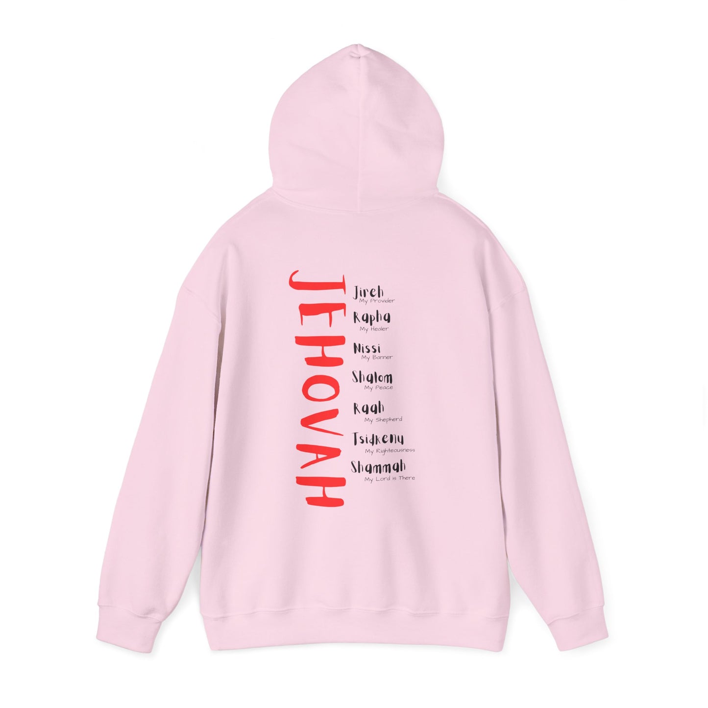 Jehovah Hooded Sweatshirt - Comfort and Spirituality