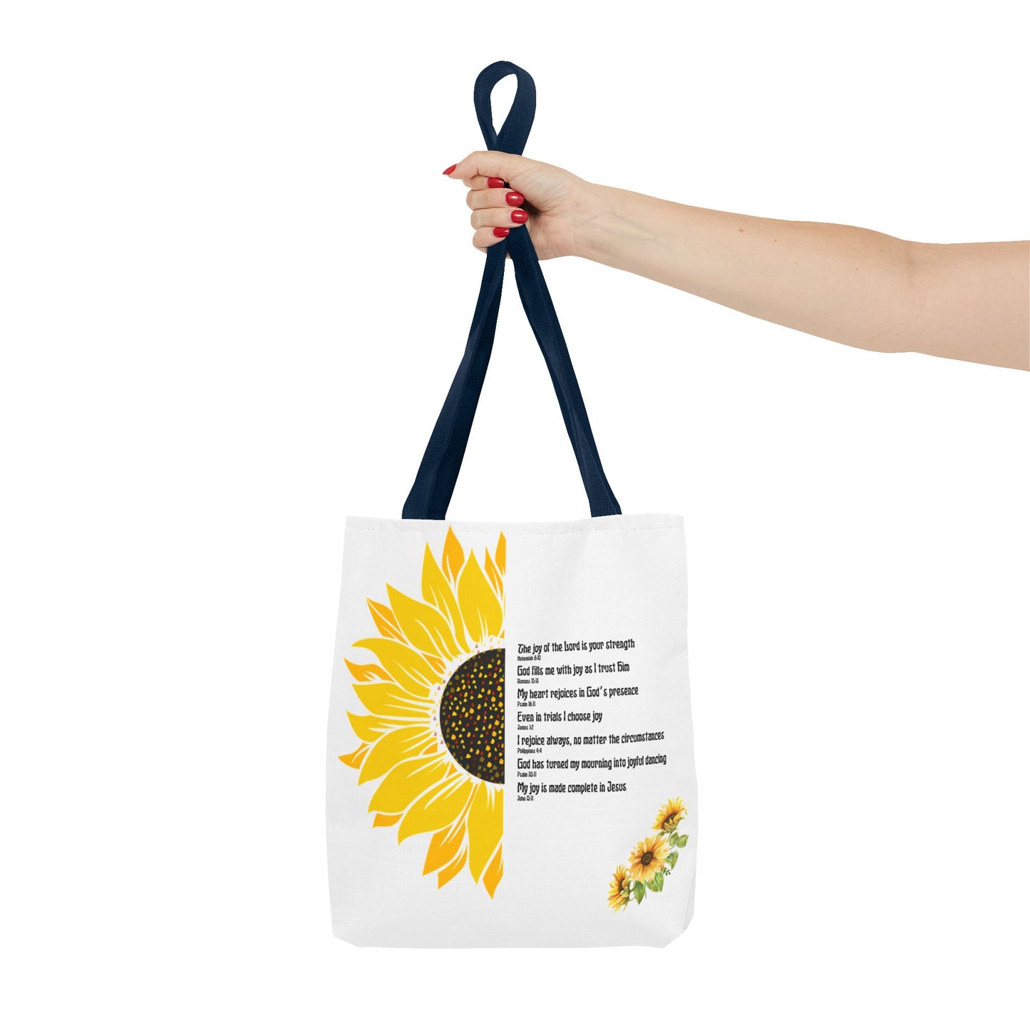 Joy Affirmations Tote Bag