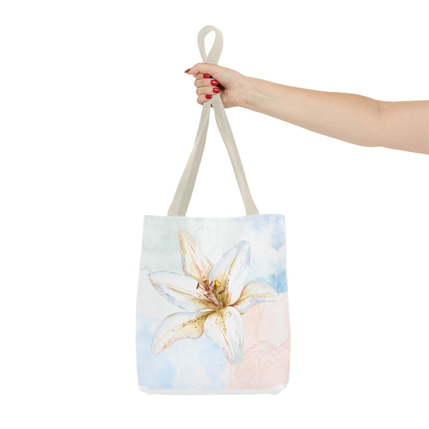 White Lily Tote Bag