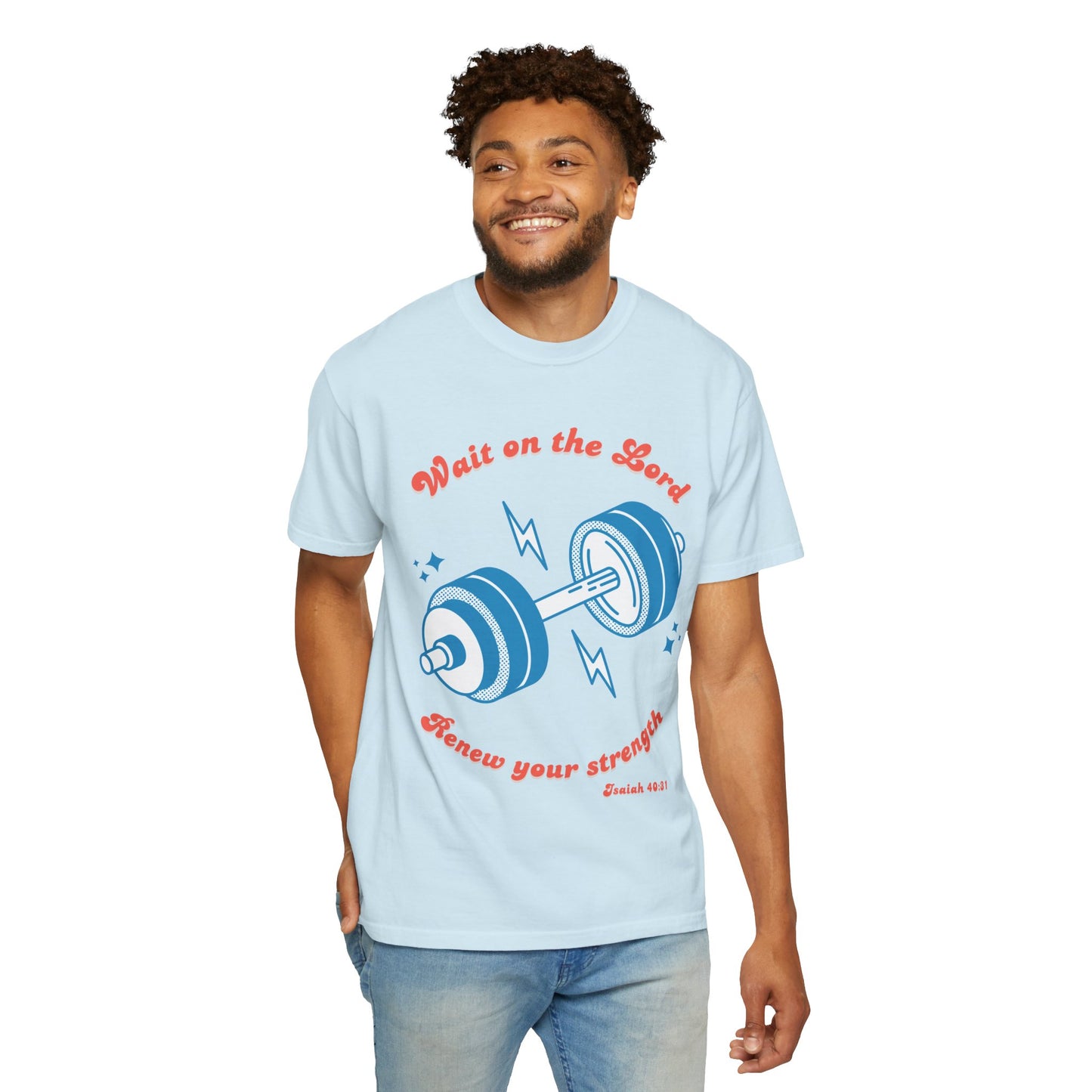 Wait on the Lord Renew your Strength unisex t-shirt