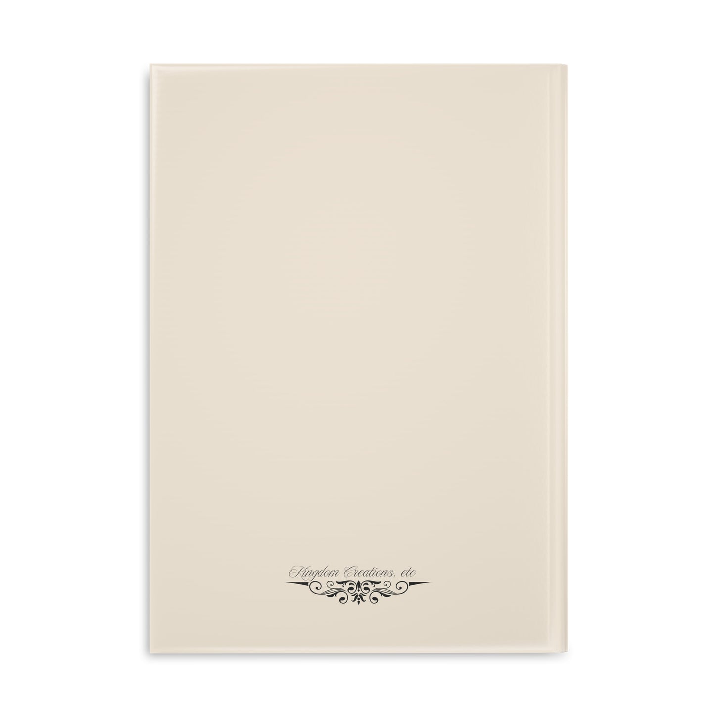 Beige Armor of God Hardcover Notebook