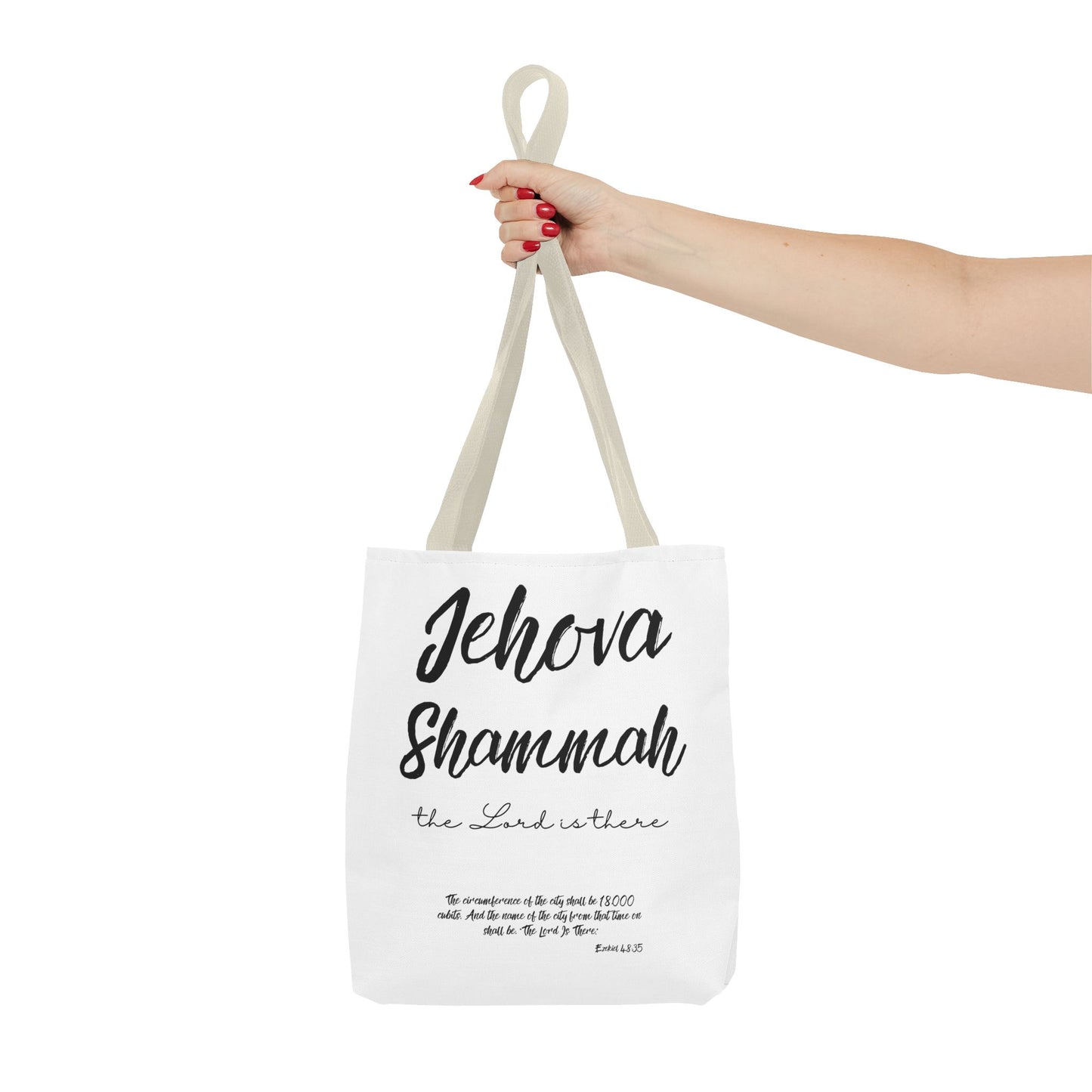 Jehova Shammah Tote Bag