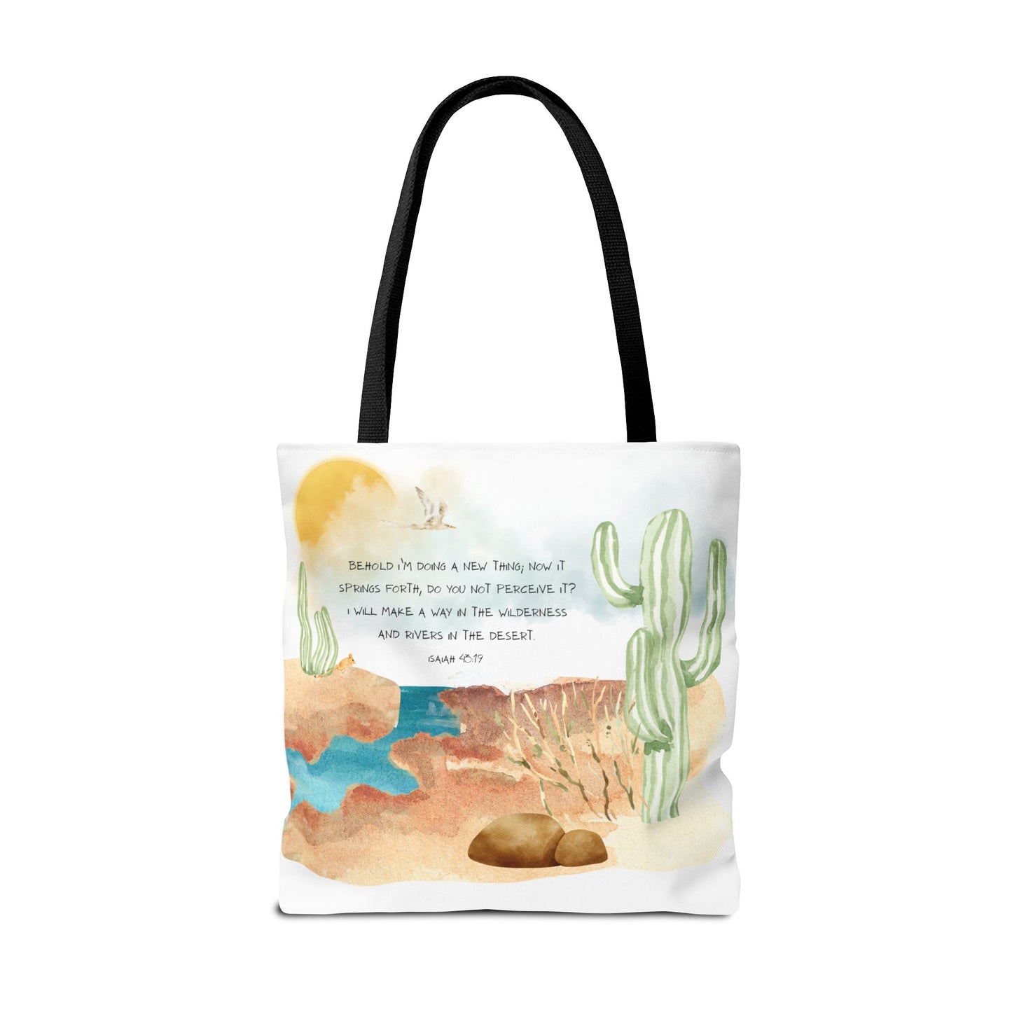 Isaiah 43:19 Tote Bag