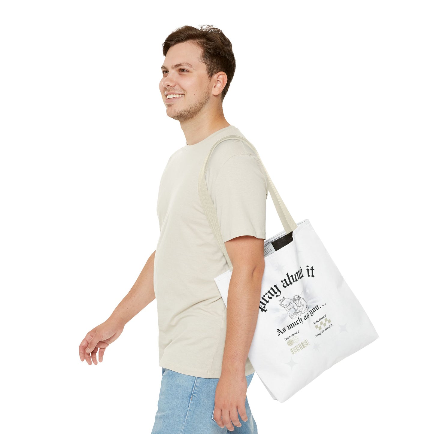 Pray about it Tote Bag