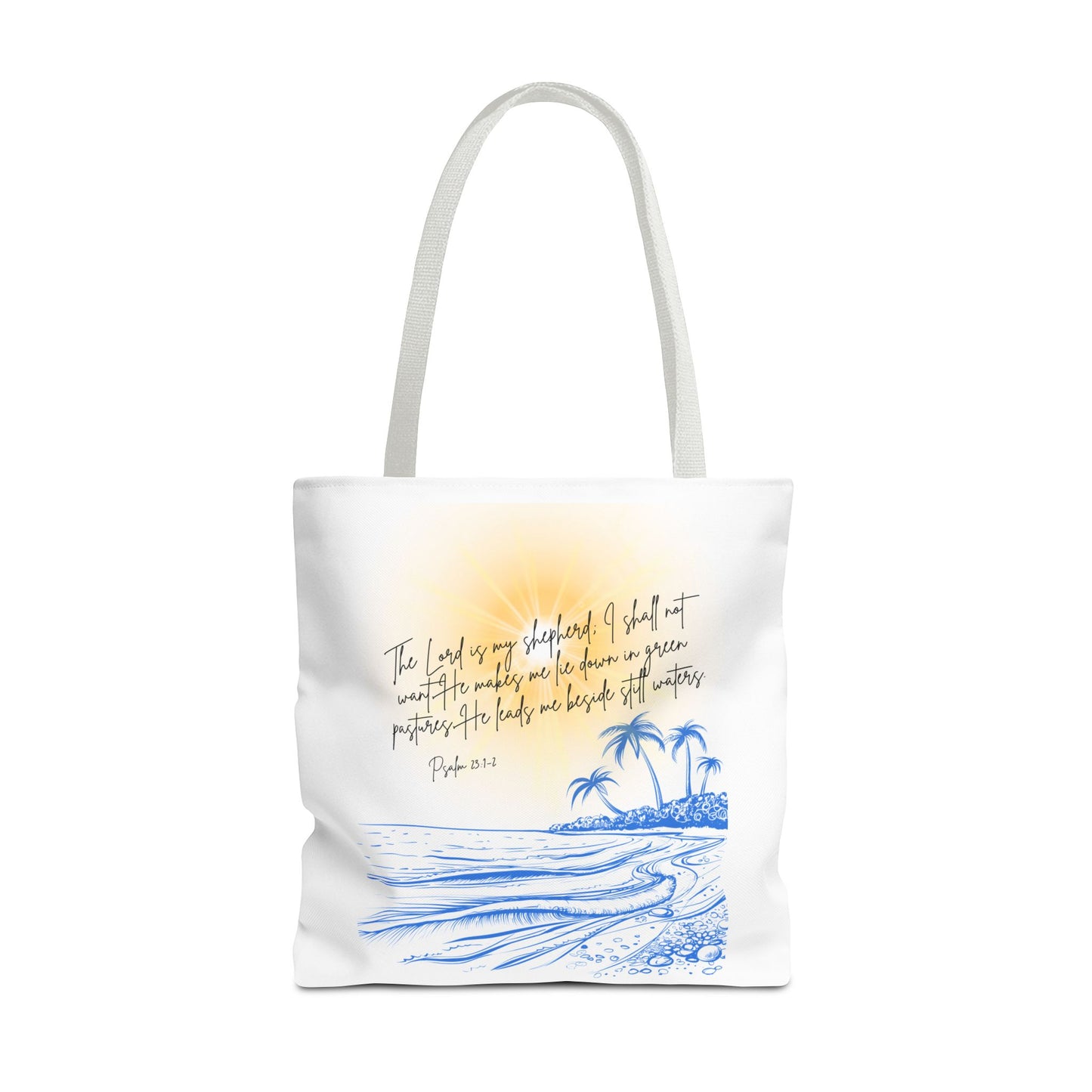 Psalm 23:1 Tote Bag