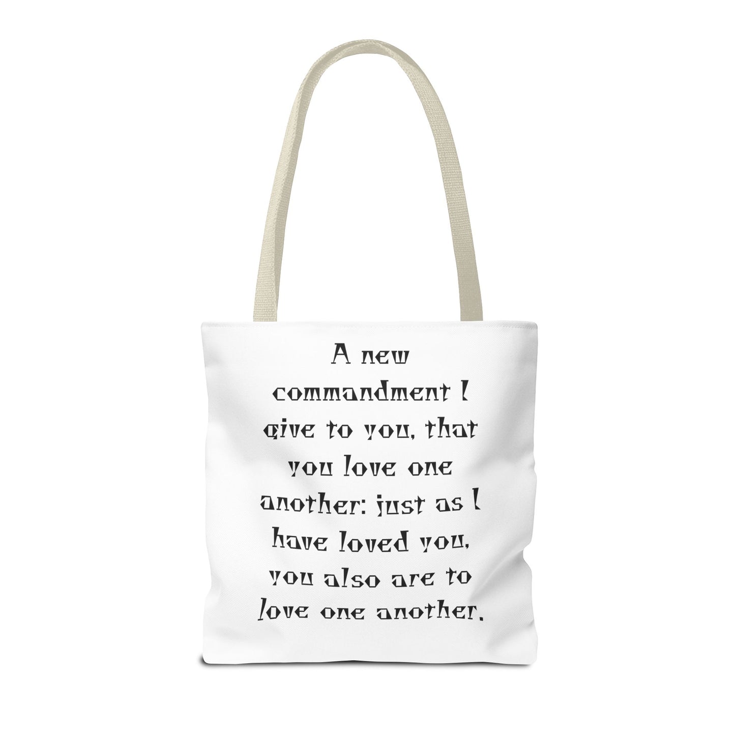 John 13:34 Tote Bag