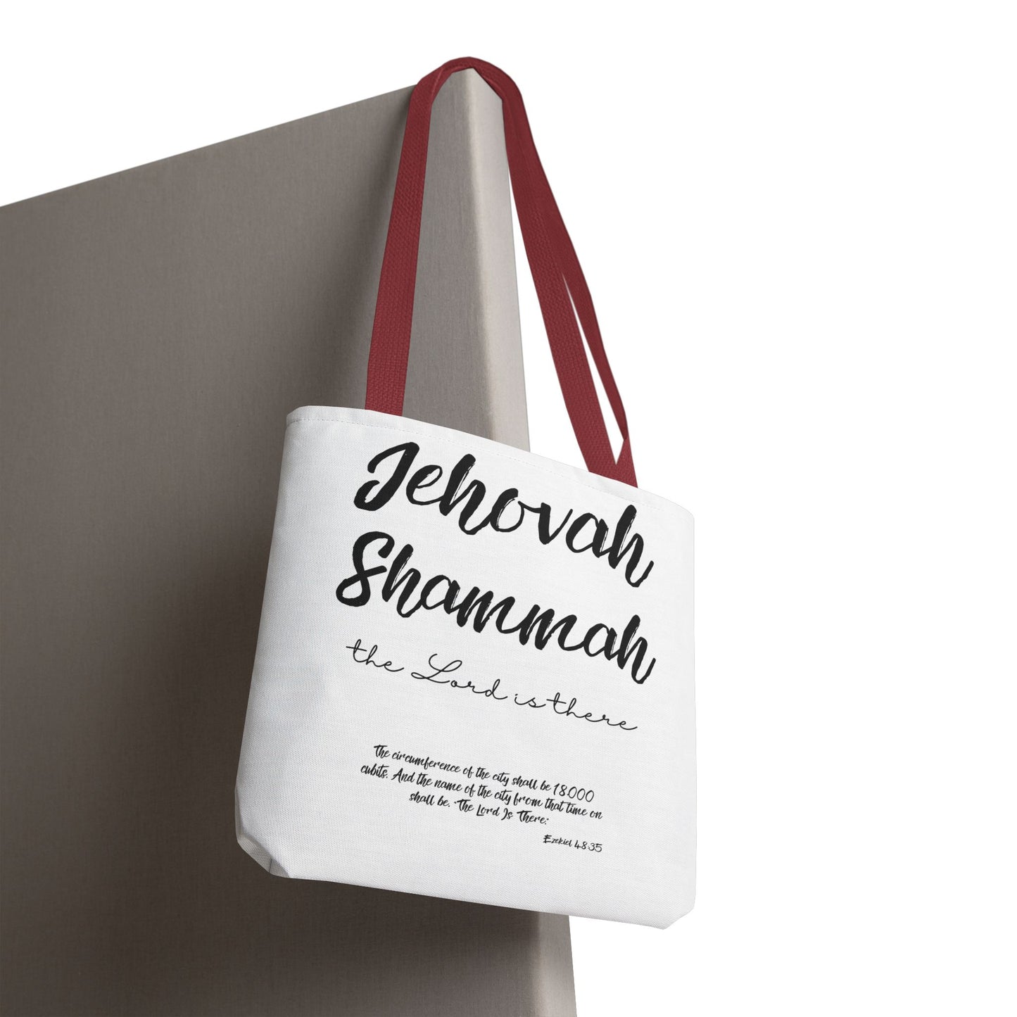 Jehovah Shammah Tote Bag