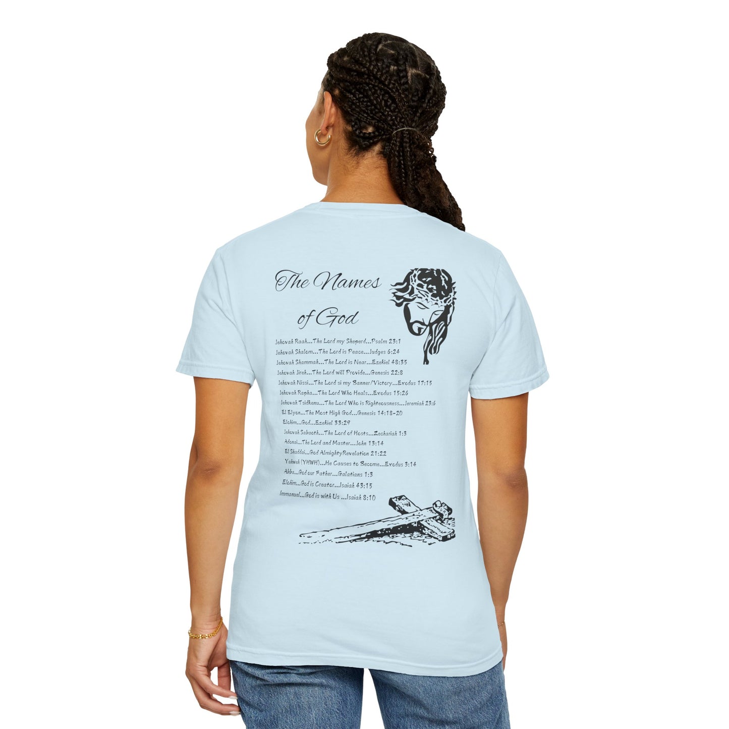 Names of God Faith Inspired Streetwear