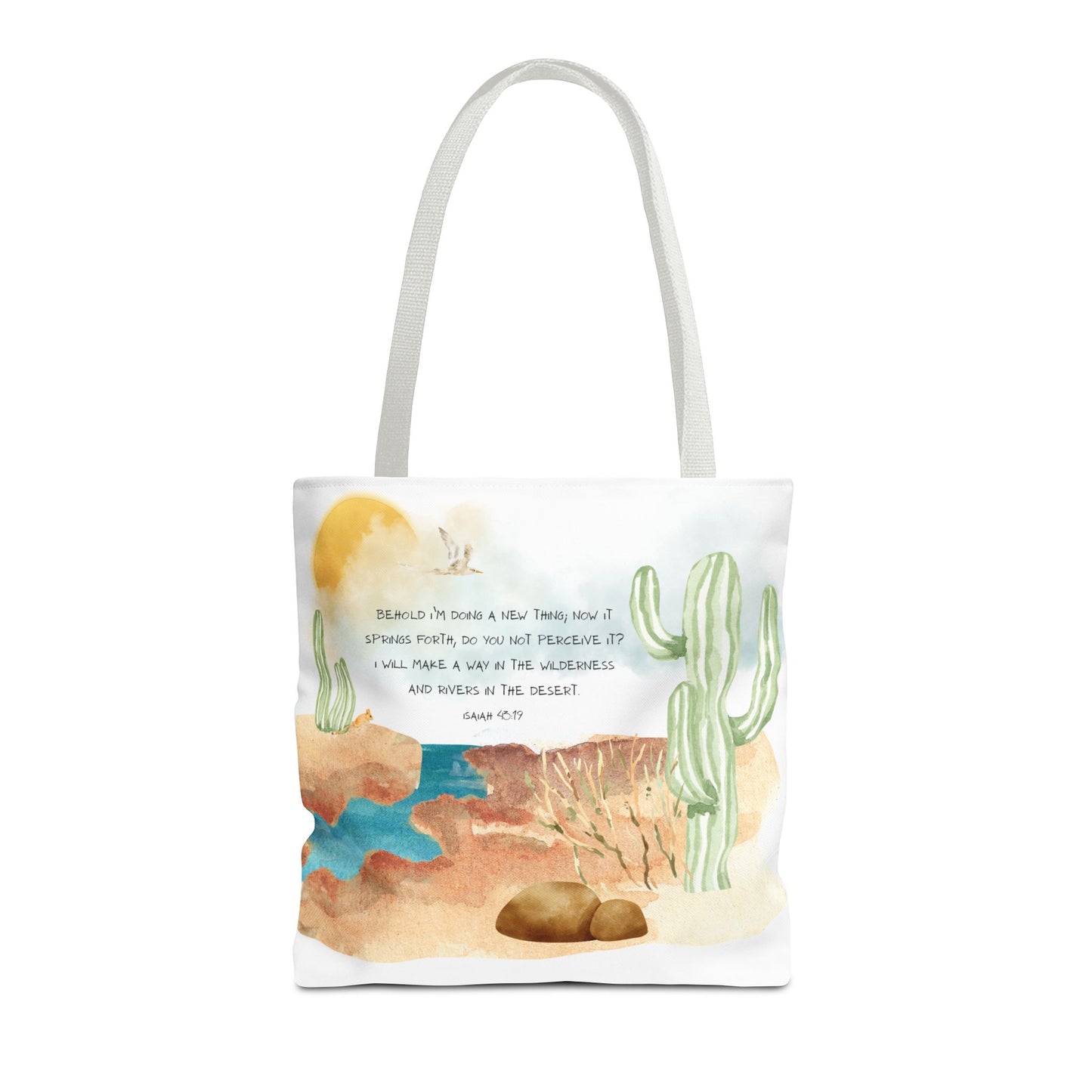 Isaiah 43:19 Tote Bag