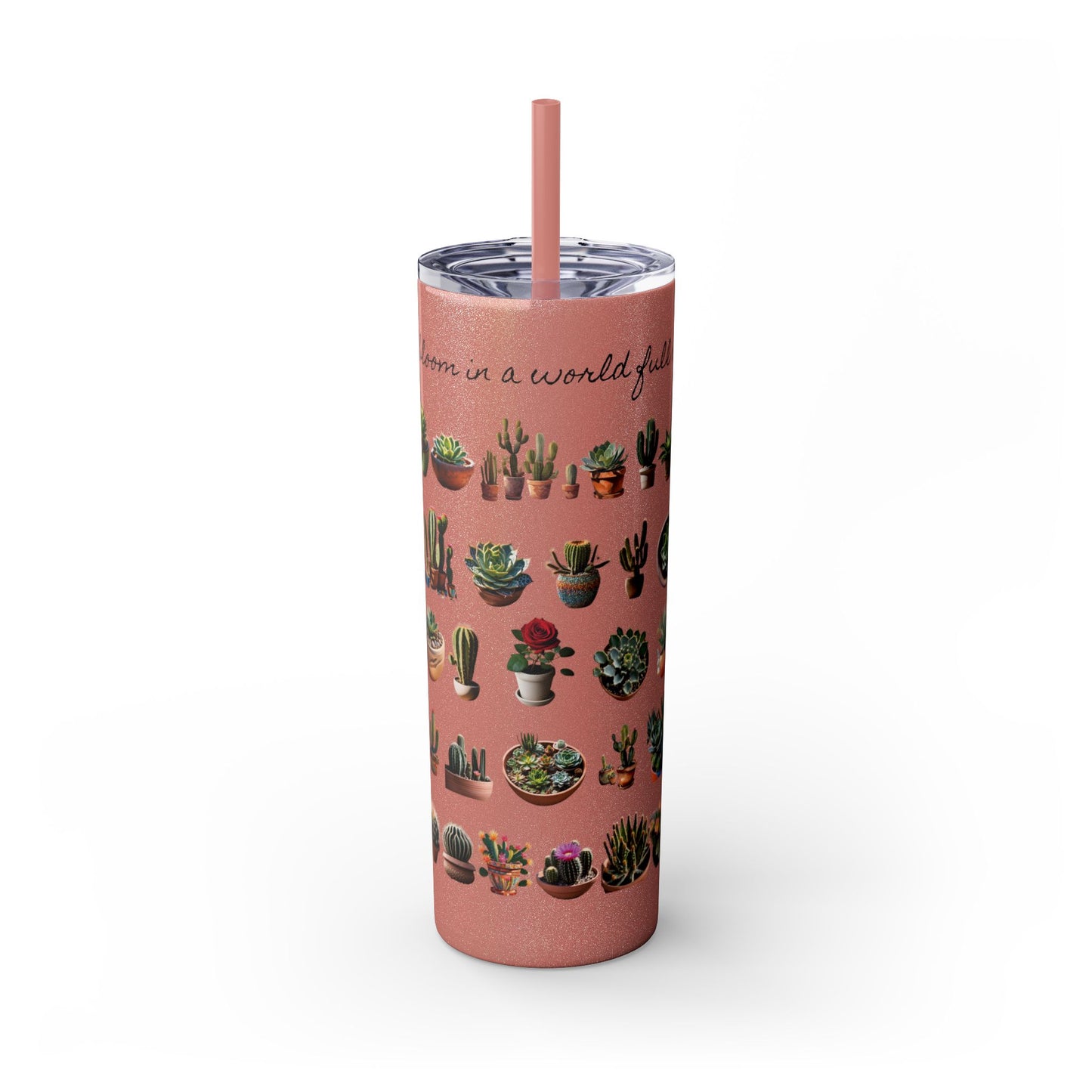 Dare to Bloom Tumbler Cup