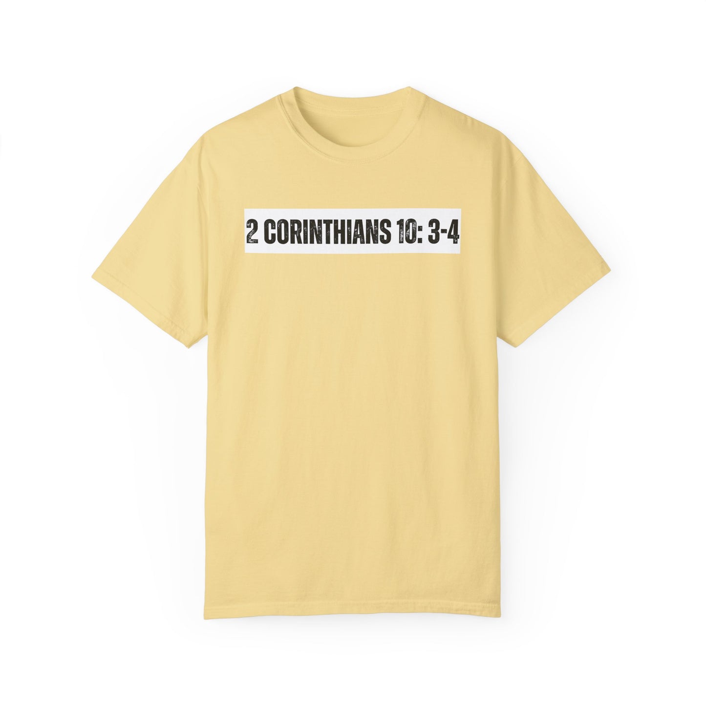 2 Corinthians 10:3-4 - Faith Inspired Streetwear