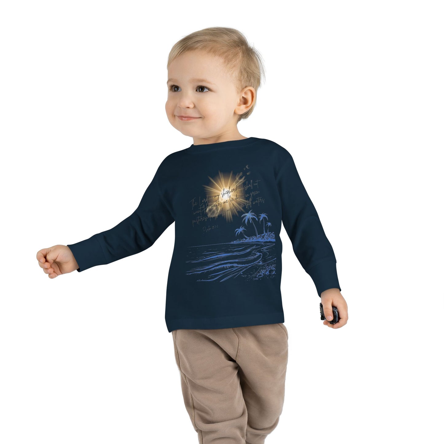 Psalm 23:1 Toddler Long Sleeve Tee