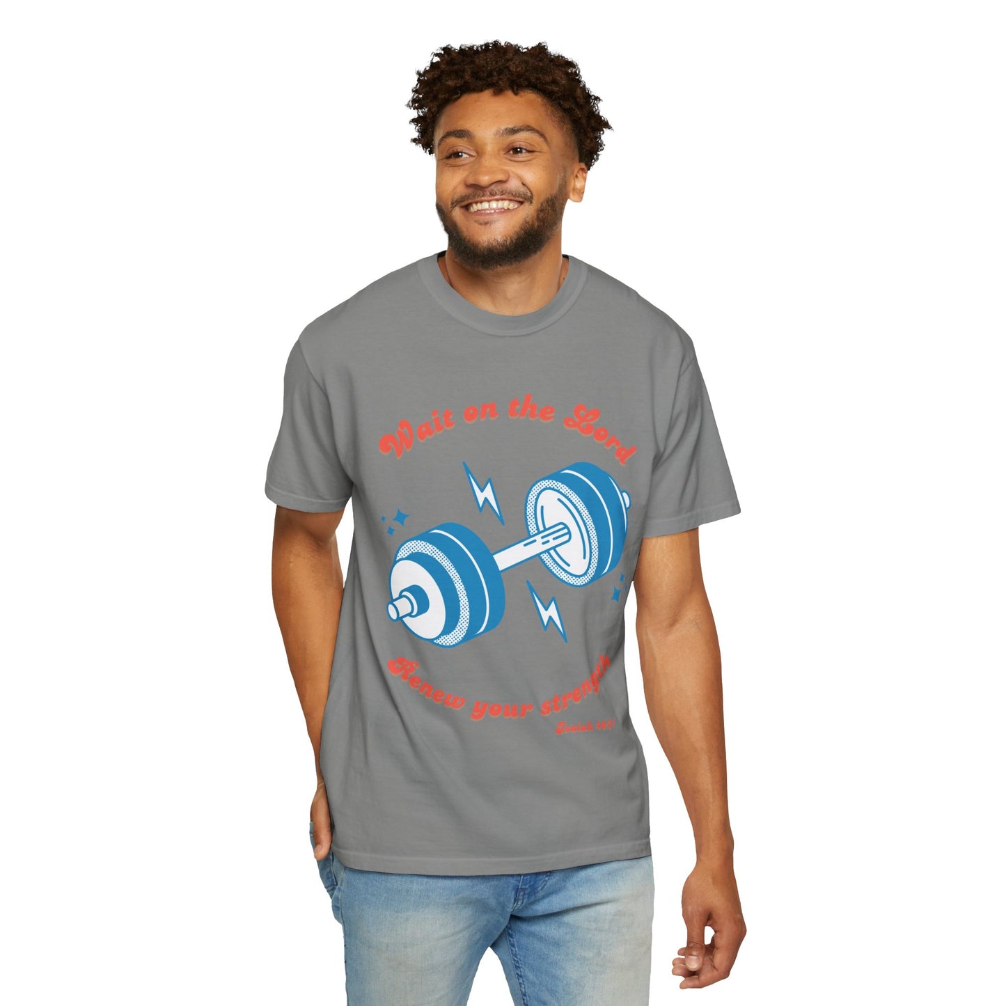 Wait on the Lord Renew your Strength unisex t-shirt